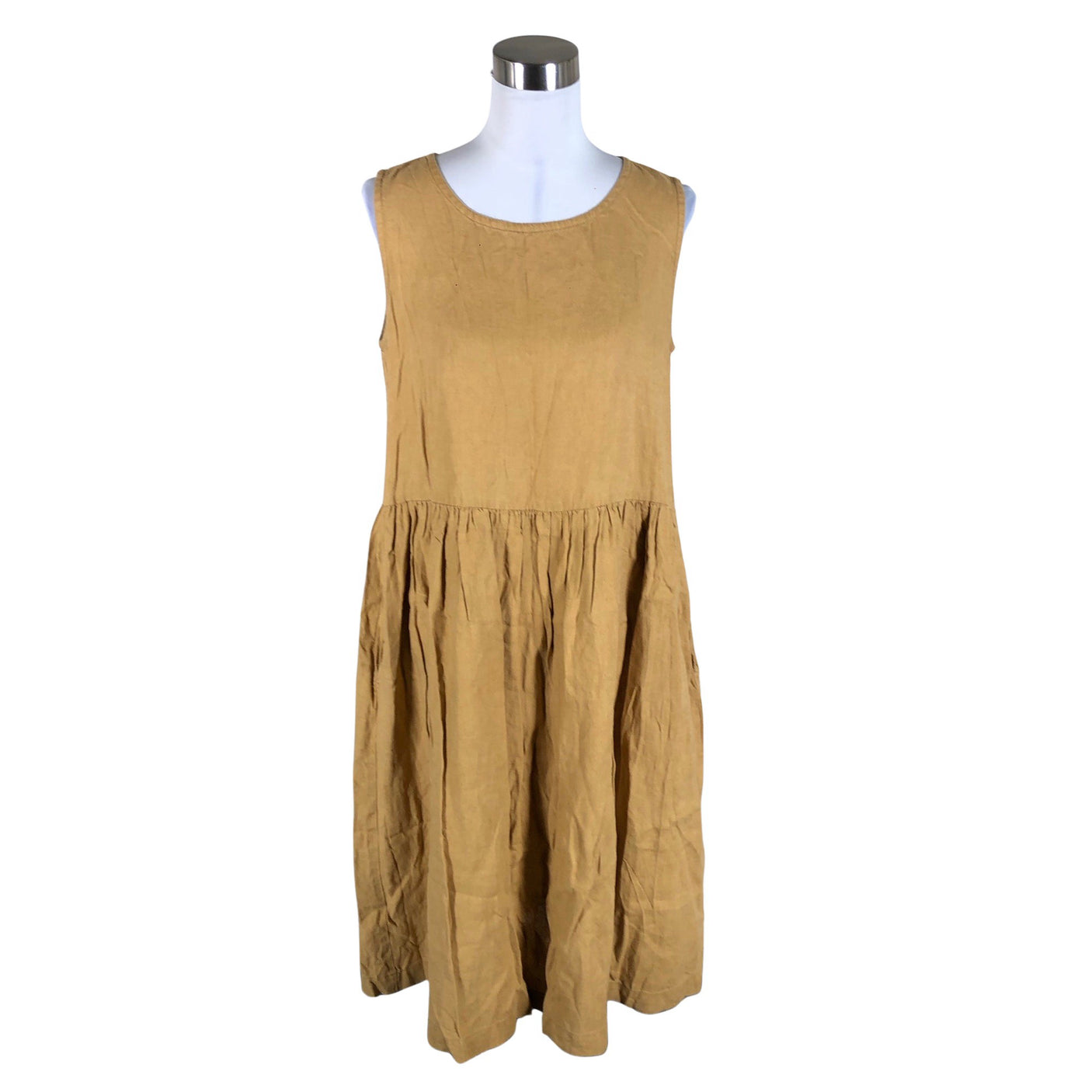 Unisex Not Perfect Linen - Dress, size 36 - Brown (1)