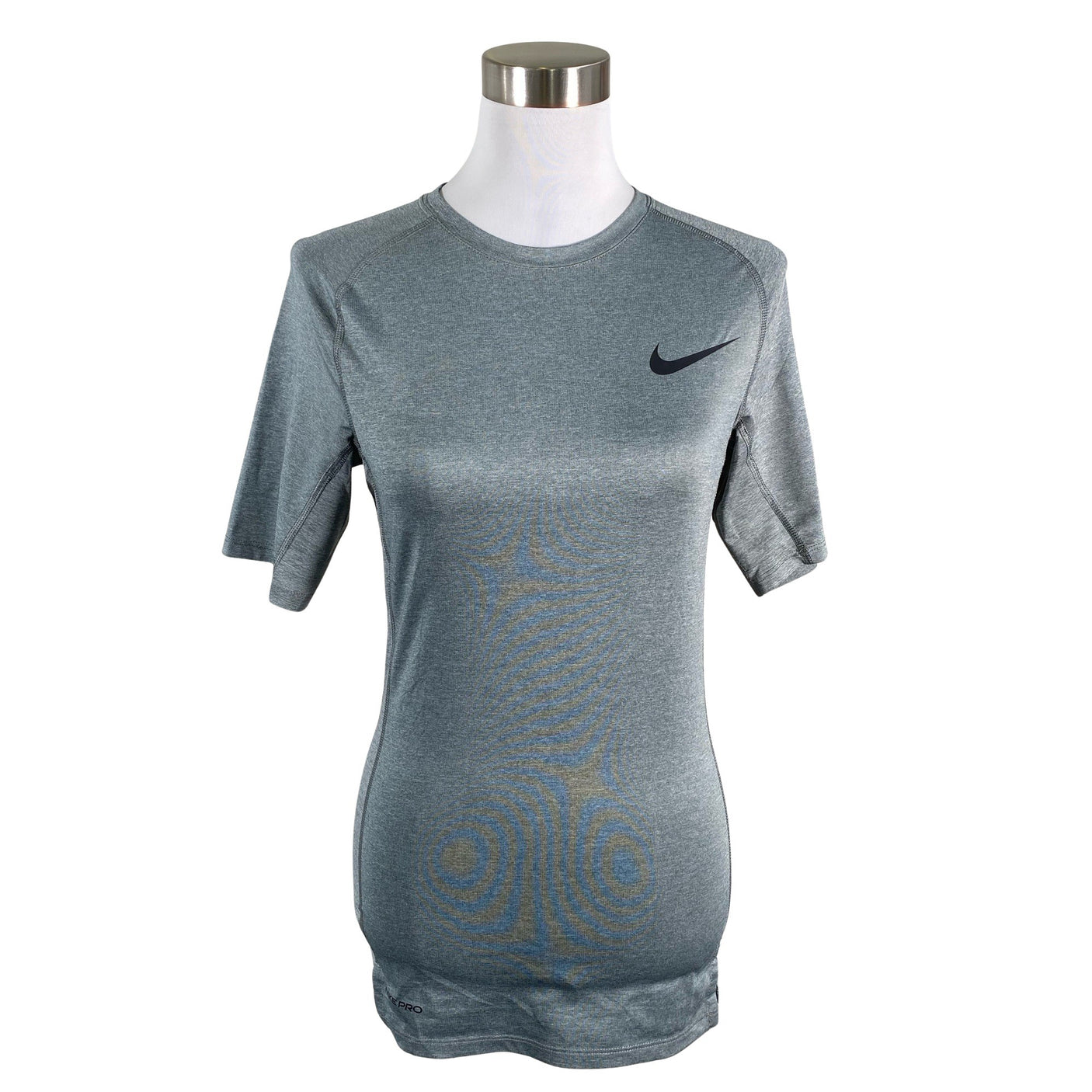 Unisex Nike - Sports shirt, short sleeve, size 36 - Gray (1)