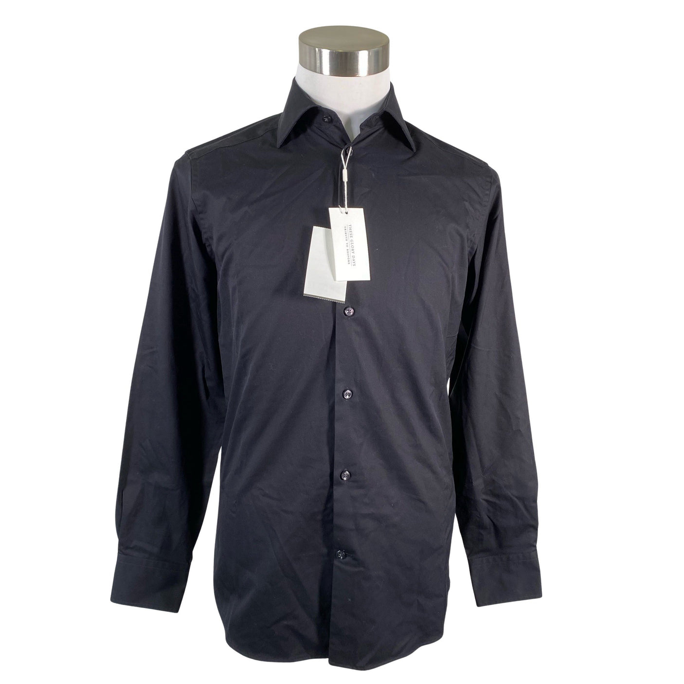 Unisex These Glory Days - Collared shirt, size M - Black (1)