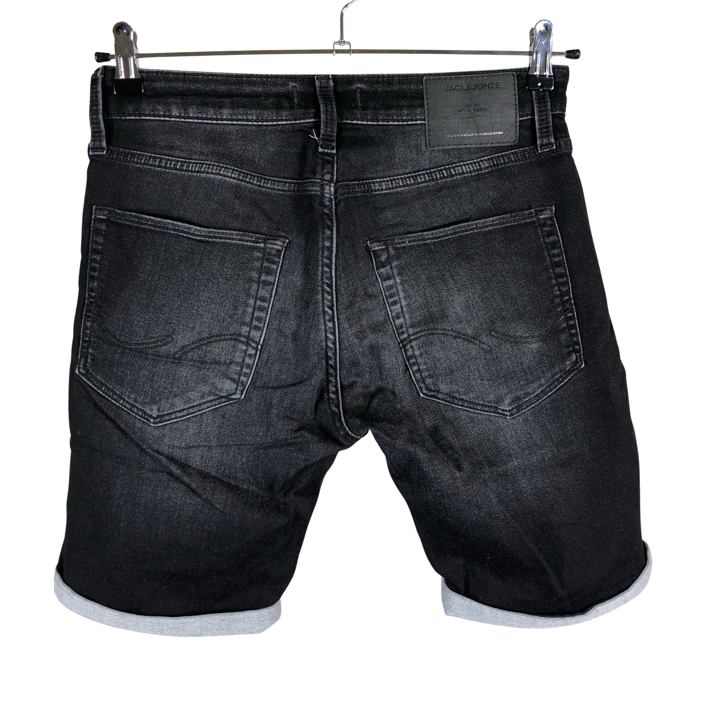 Unisex Jack & Jones - Denim shorts, size XS - Gray (2)