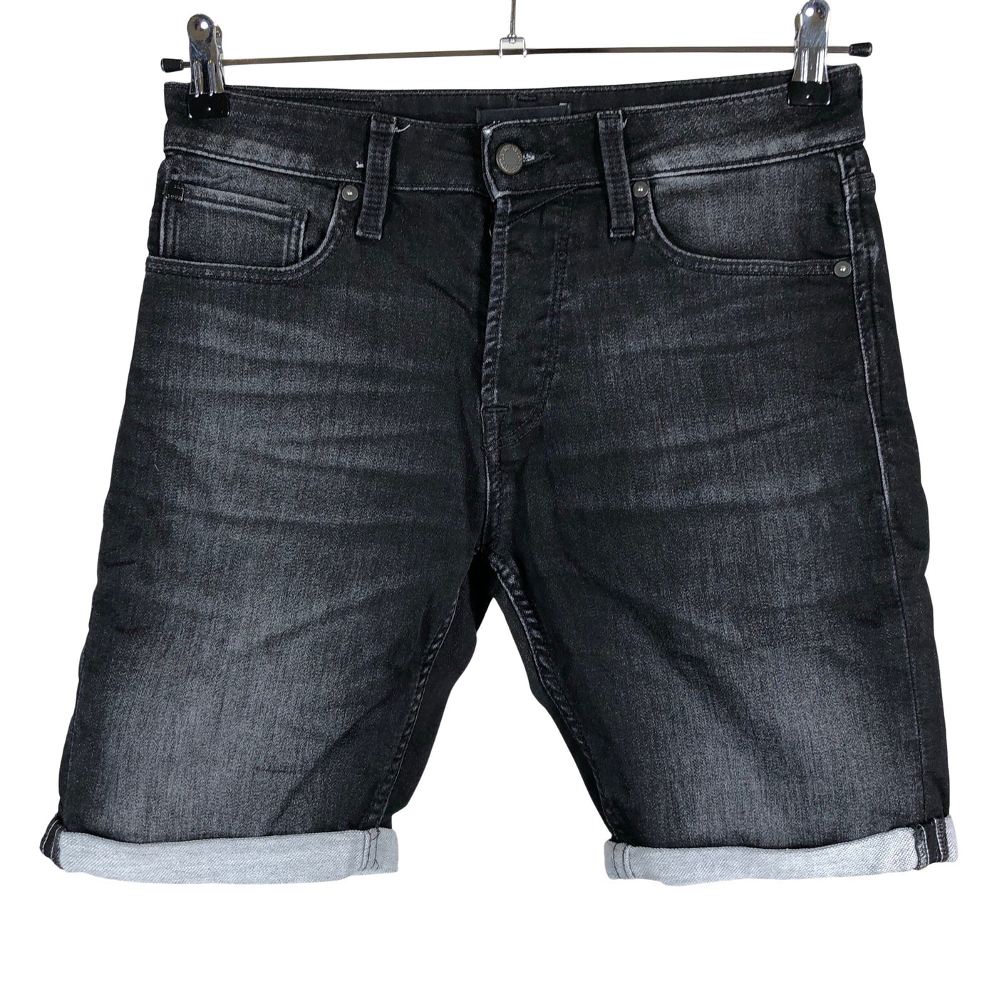 Unisex Jack & Jones - Denim shorts, size XS - Gray (1)