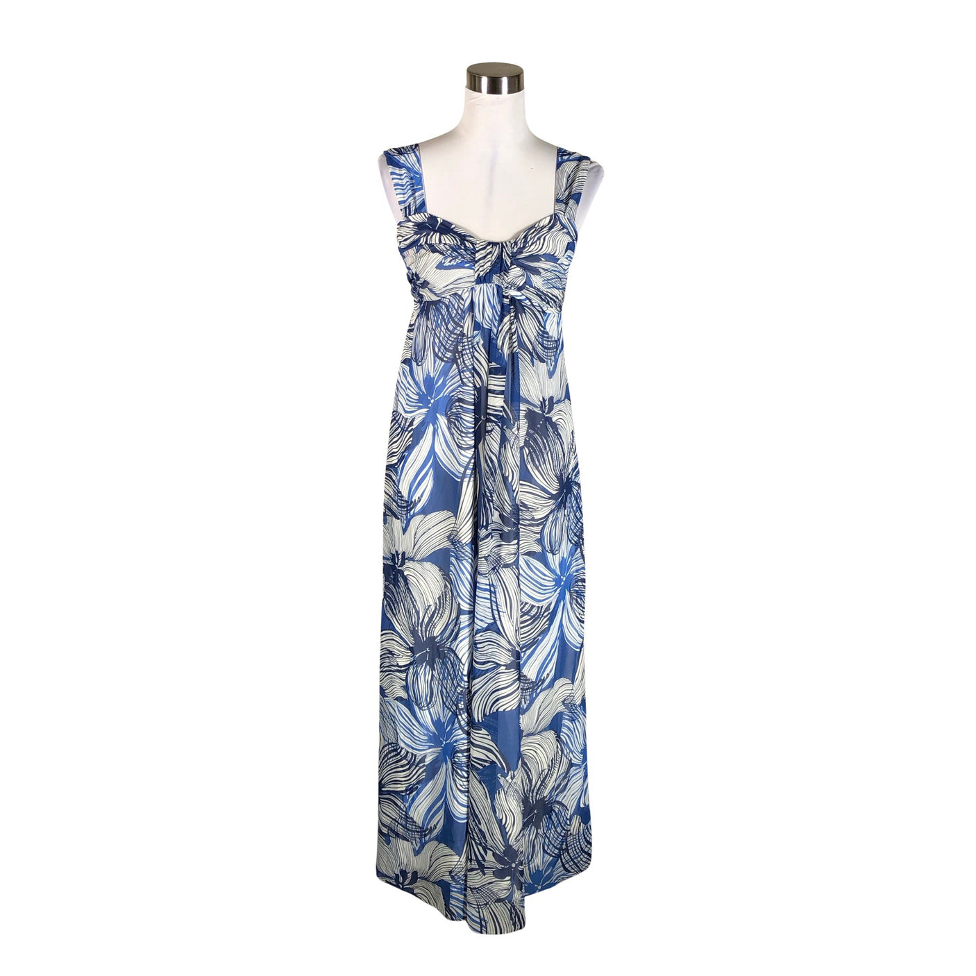 Unisex Marks&Spencer - Schiffon dress, size 36 - Blue (1)