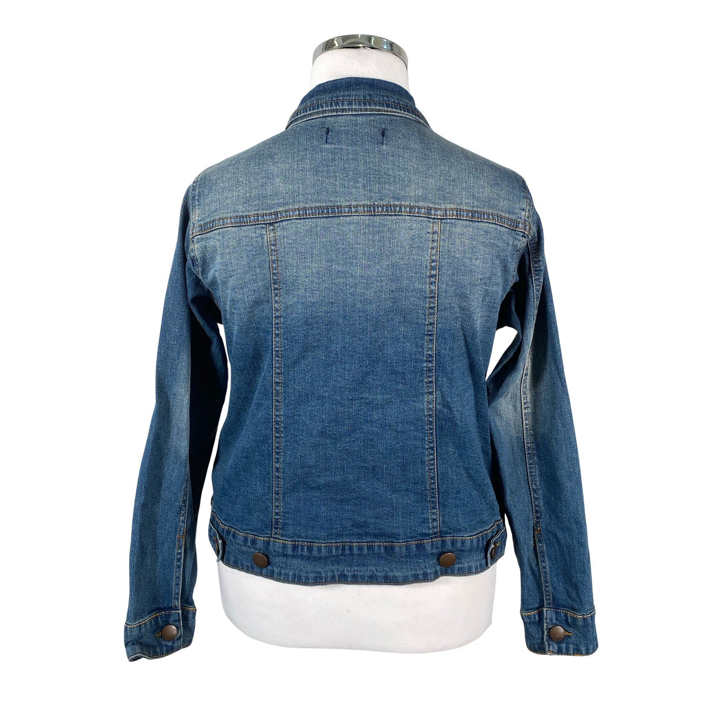 Unisex Zizzi - Denim jacket, size 42 - Blue (2)