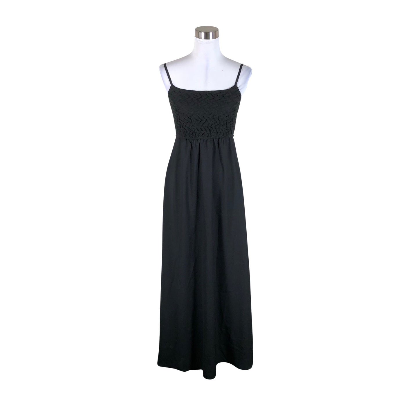 Unisex Esprit - Schiffon dress, size 34 - Black (1)