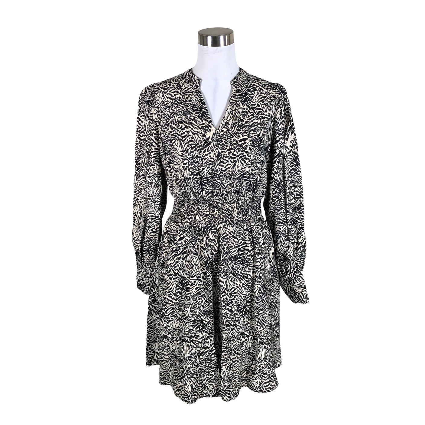 Unisex MSCH Copenhagen - Schiffon dress, size 38 - Beige (1)