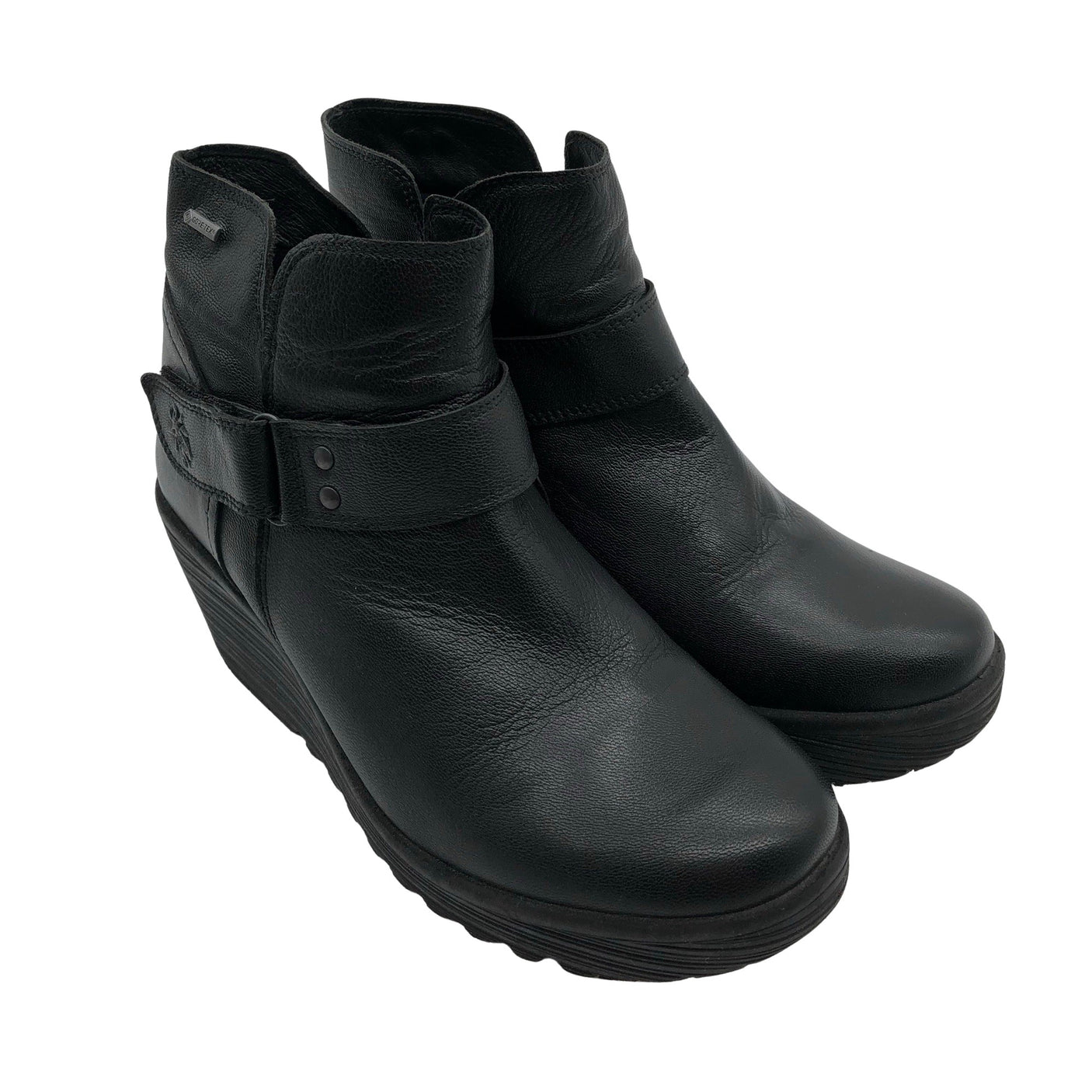 Unisex FLY London - Wedge heel shoes, size 42 - Black (3)