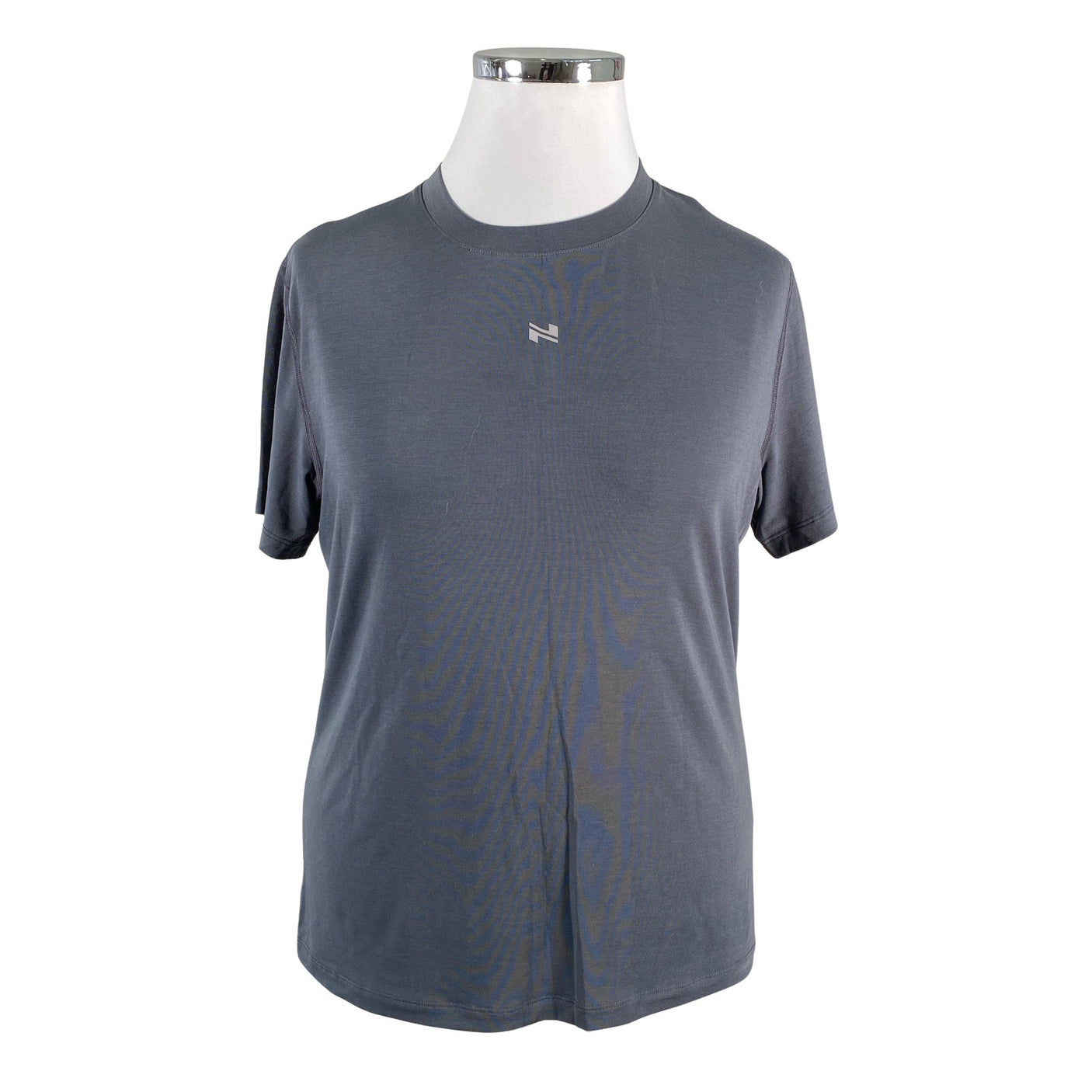 Unisex Gymnation - Sports shirt, short sleeve, size 42 - Gray (1)