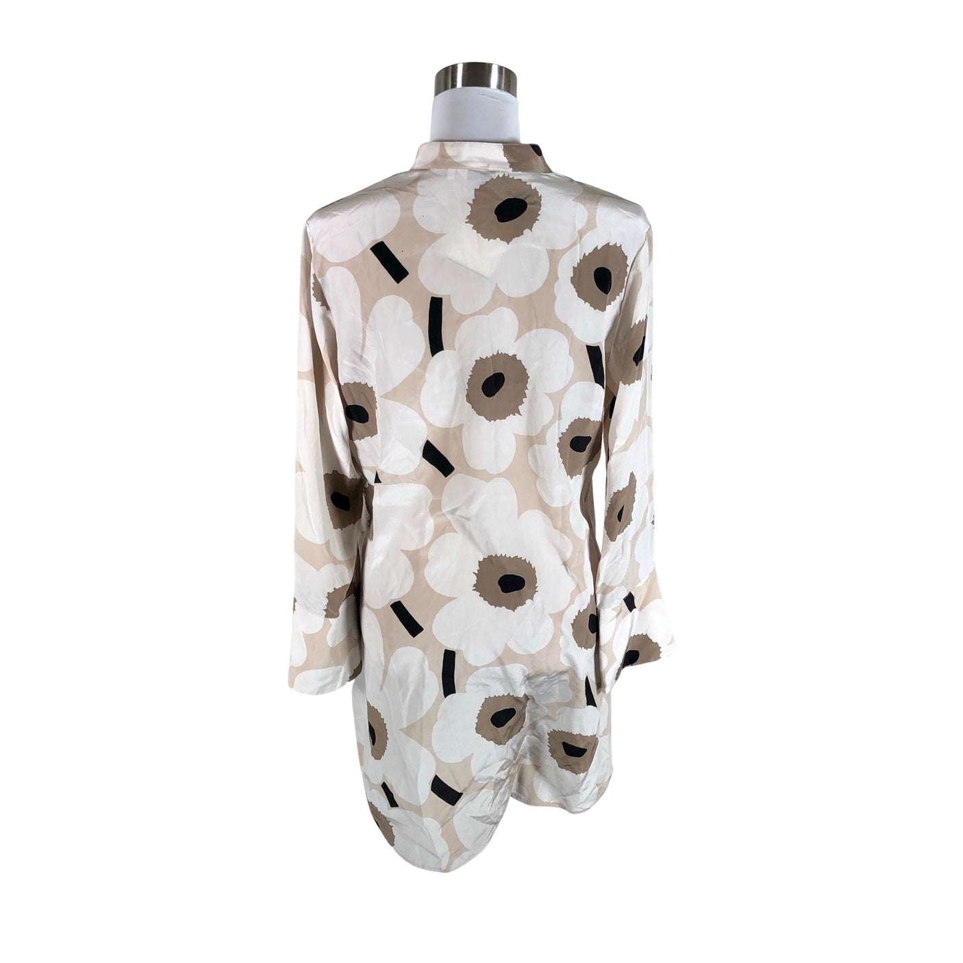 Unisex Marimekko - Schiffon tunic, size 38 - Beige (2)