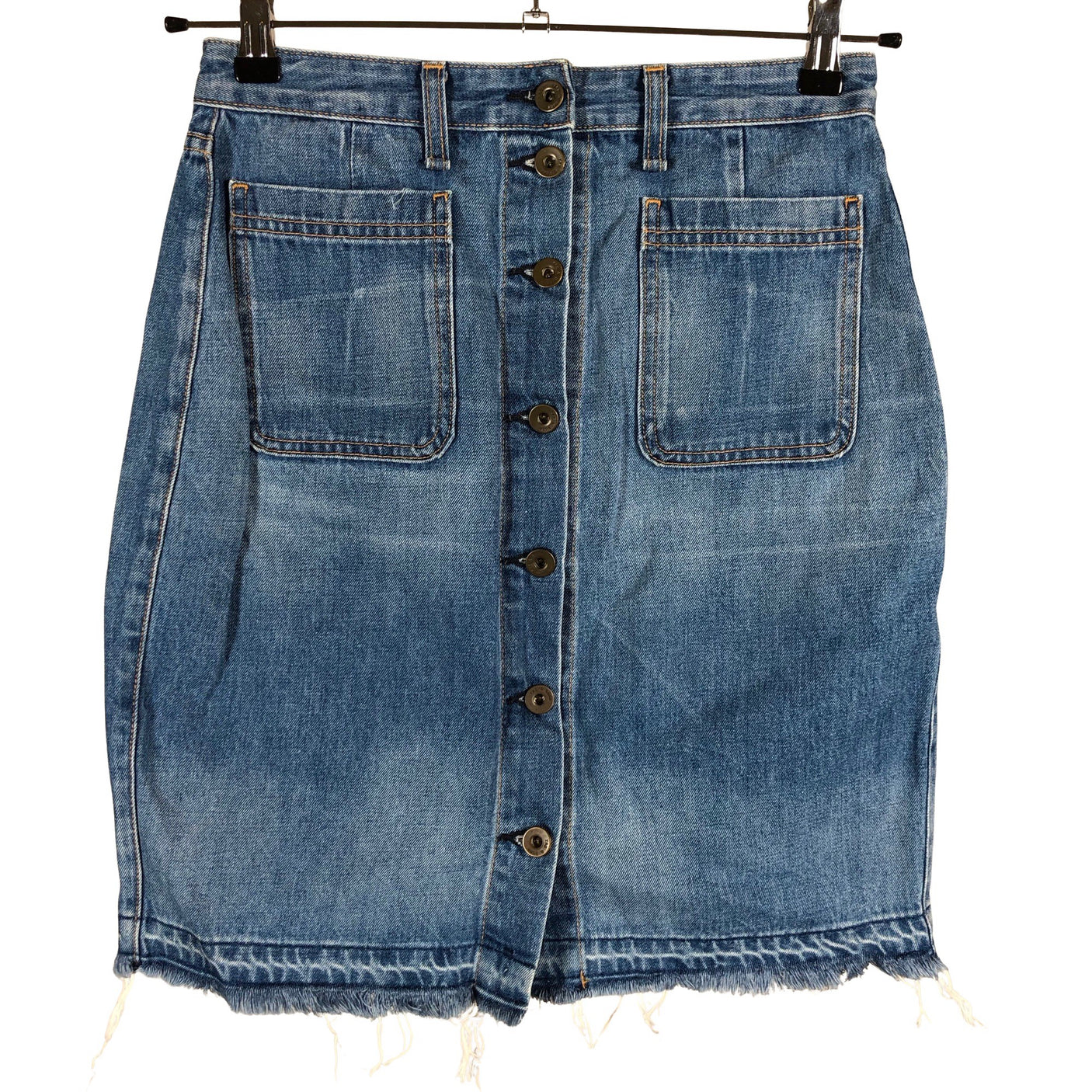 Unisex Rag&Bone - Denim skirt, size W28 - Blue (1)