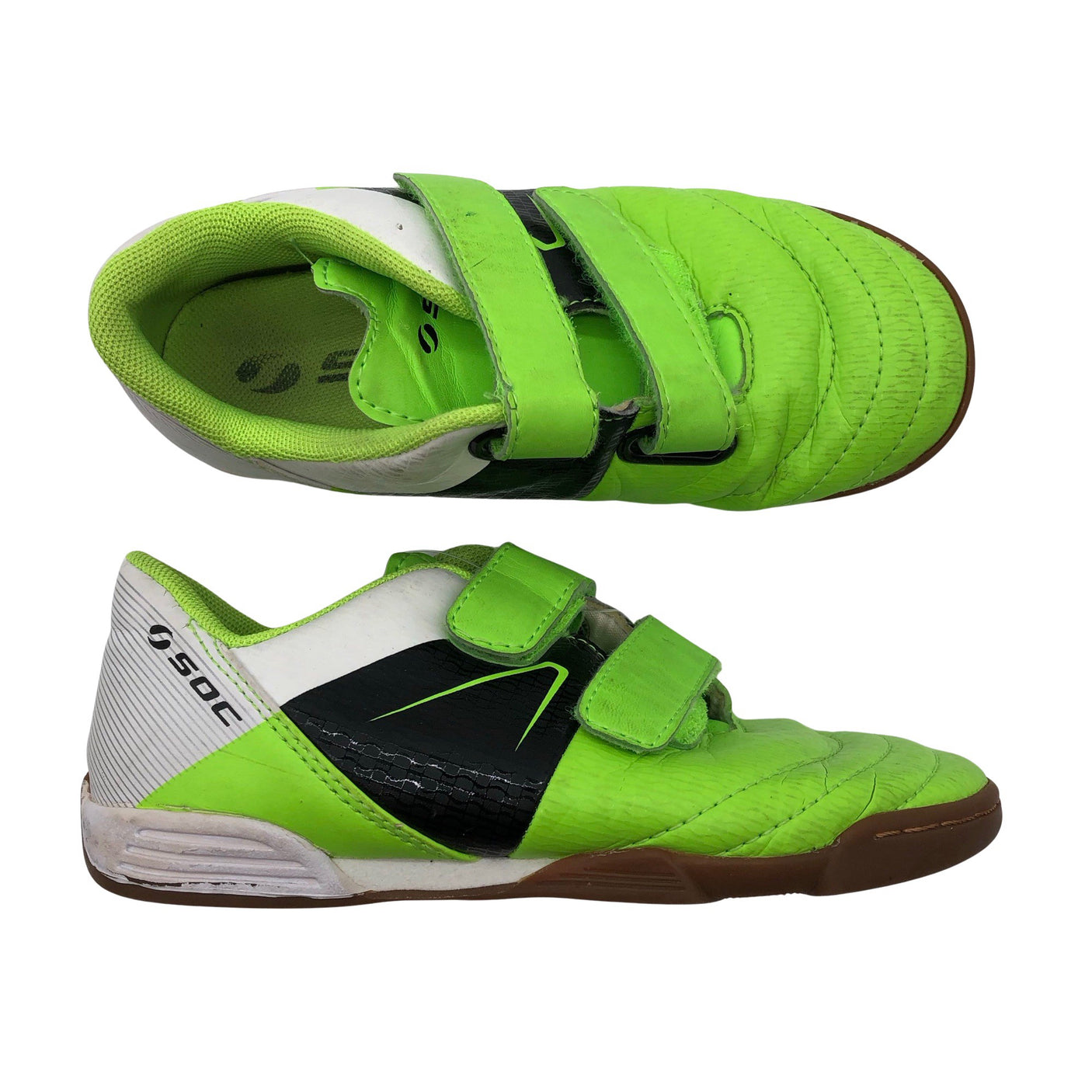 Unisex Soc - Indoor sports shoes, size 31 - Green (1)