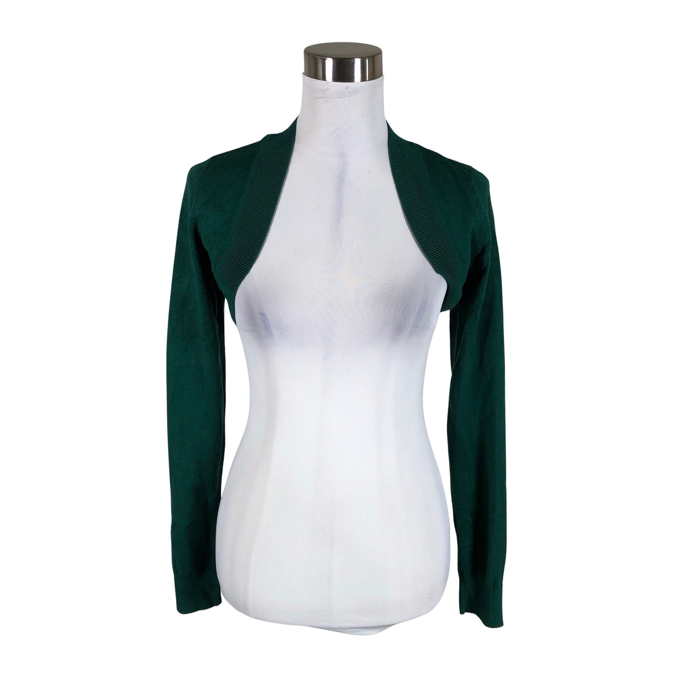 Unisex Esprit - Knit bolero jacket, size 38 - Green (1)