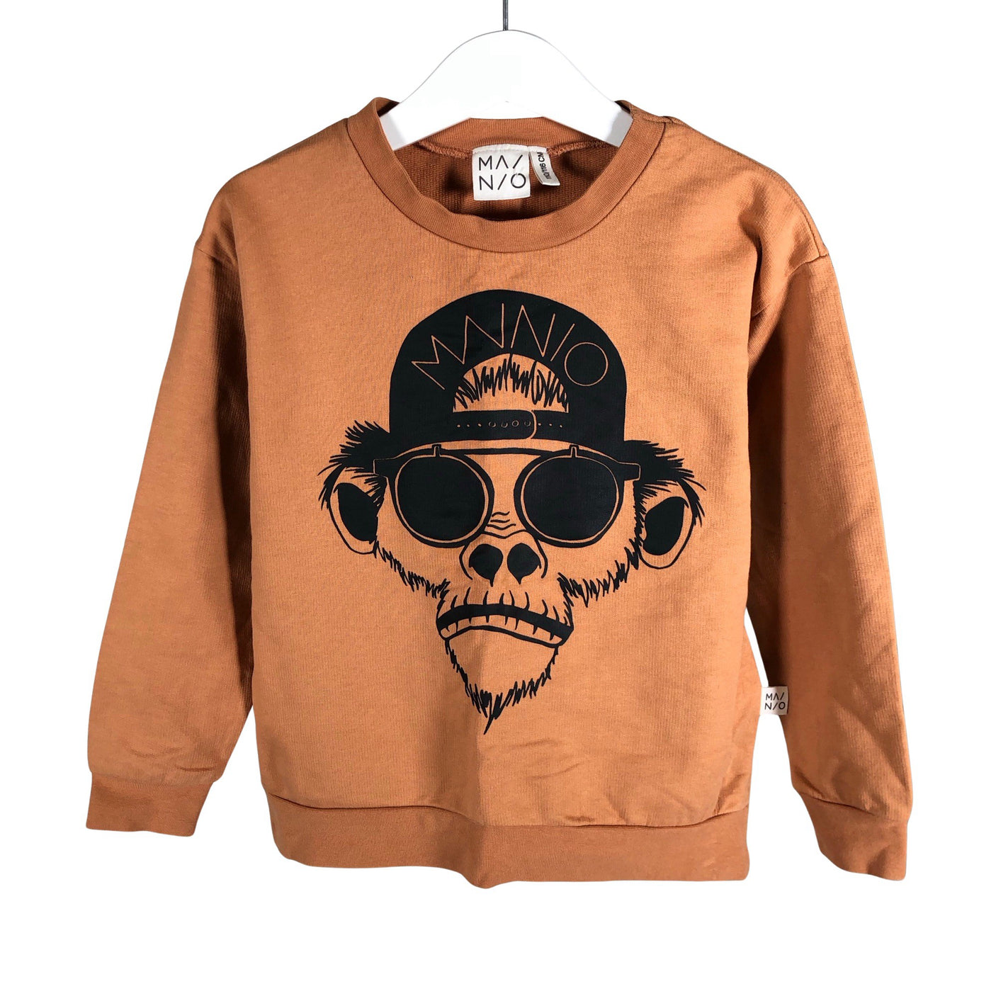Unisex Mainio - Sweatshirt, size 110 - 116 - Orange (1)