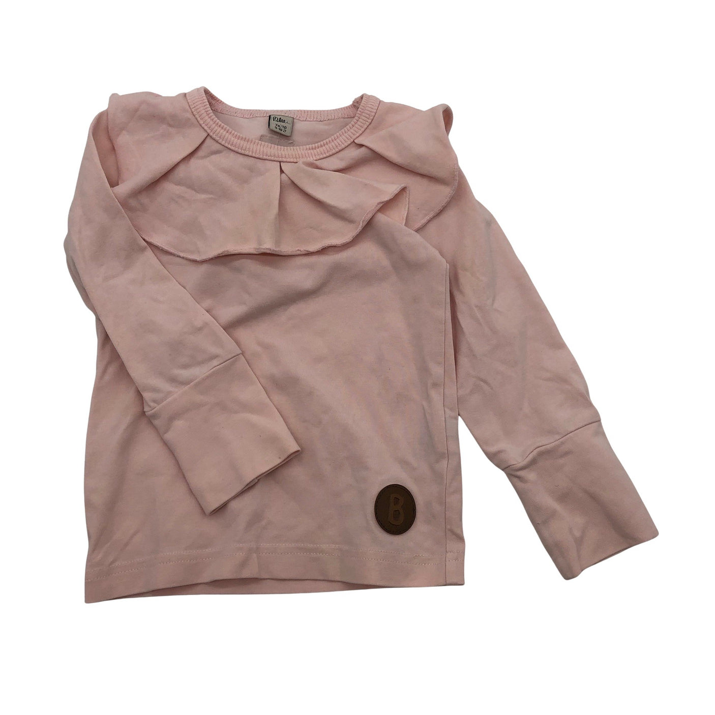 Unisex Blaa - Tricot shirt, size 74 - 80 - Light pink (1)