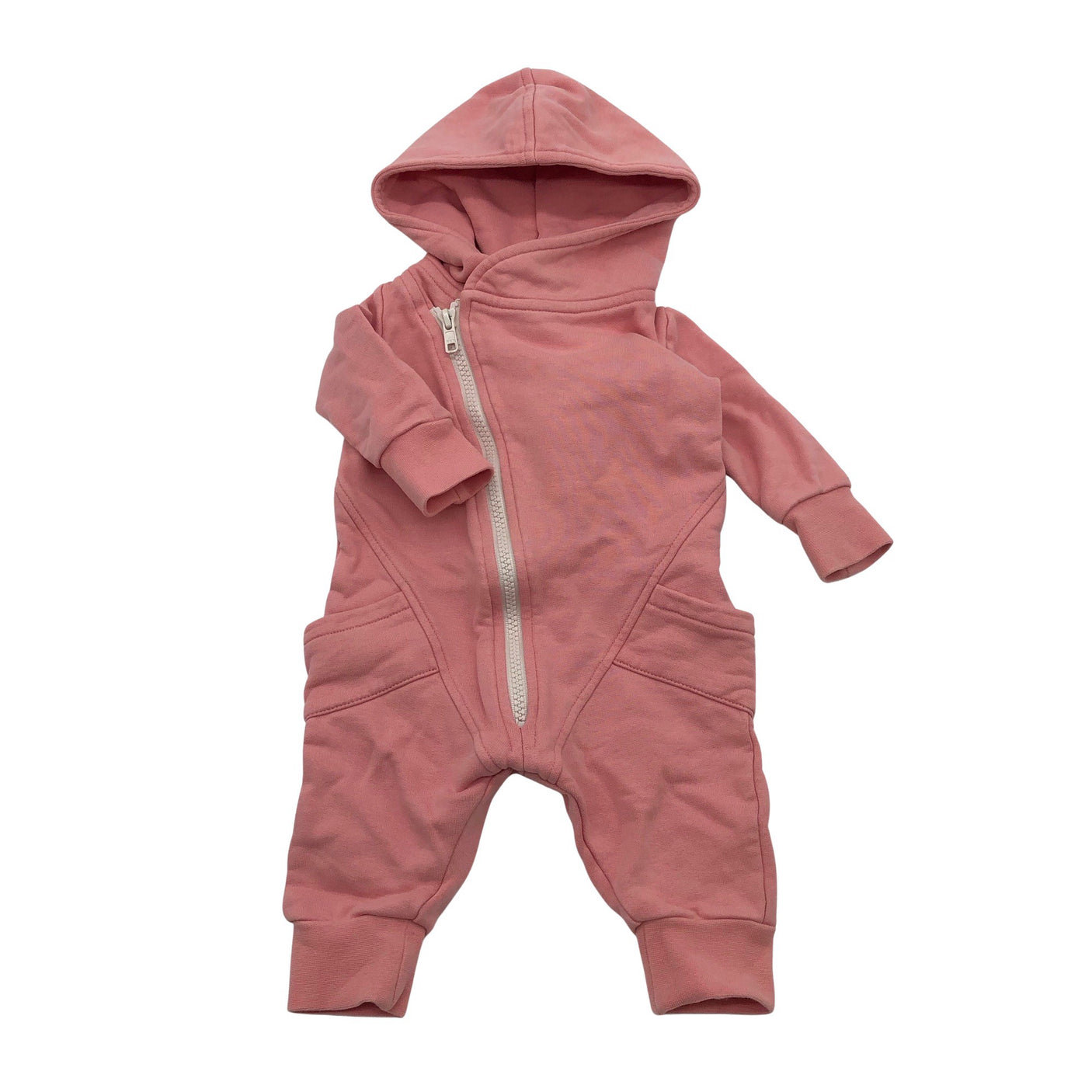 Unisex Gugguu - Overalls, size 56 - 62 - Light pink (1)