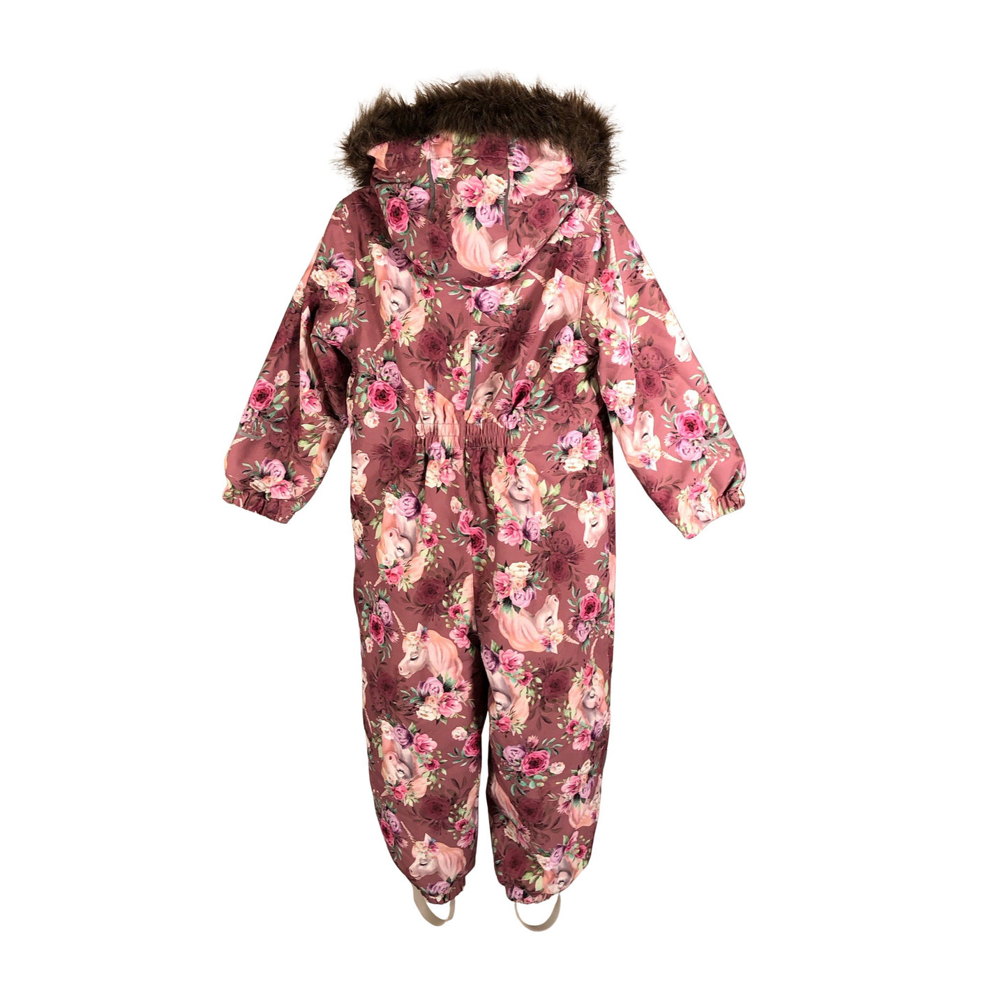 Unisex Name It - Winter overall, size 104 - 110 - Light pink (2)