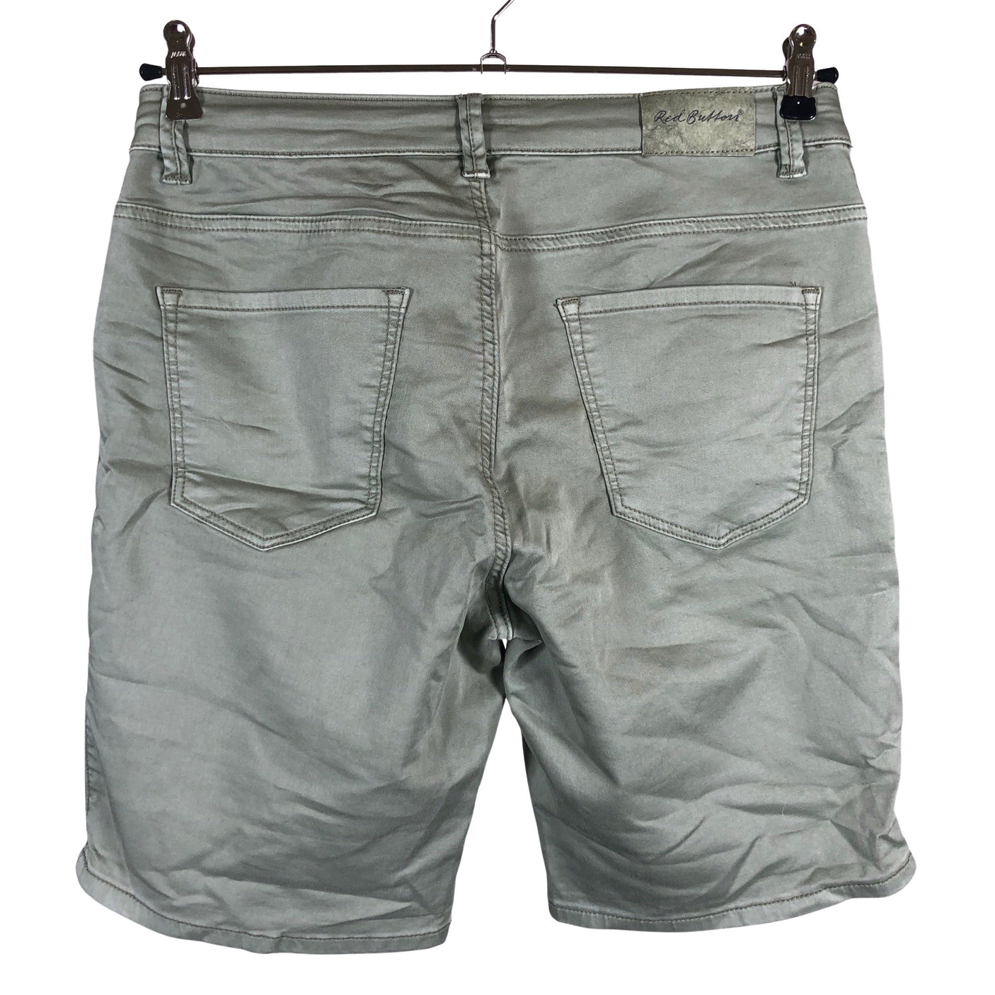 Unisex Red Button - Shorts, size 40 - Green (2)