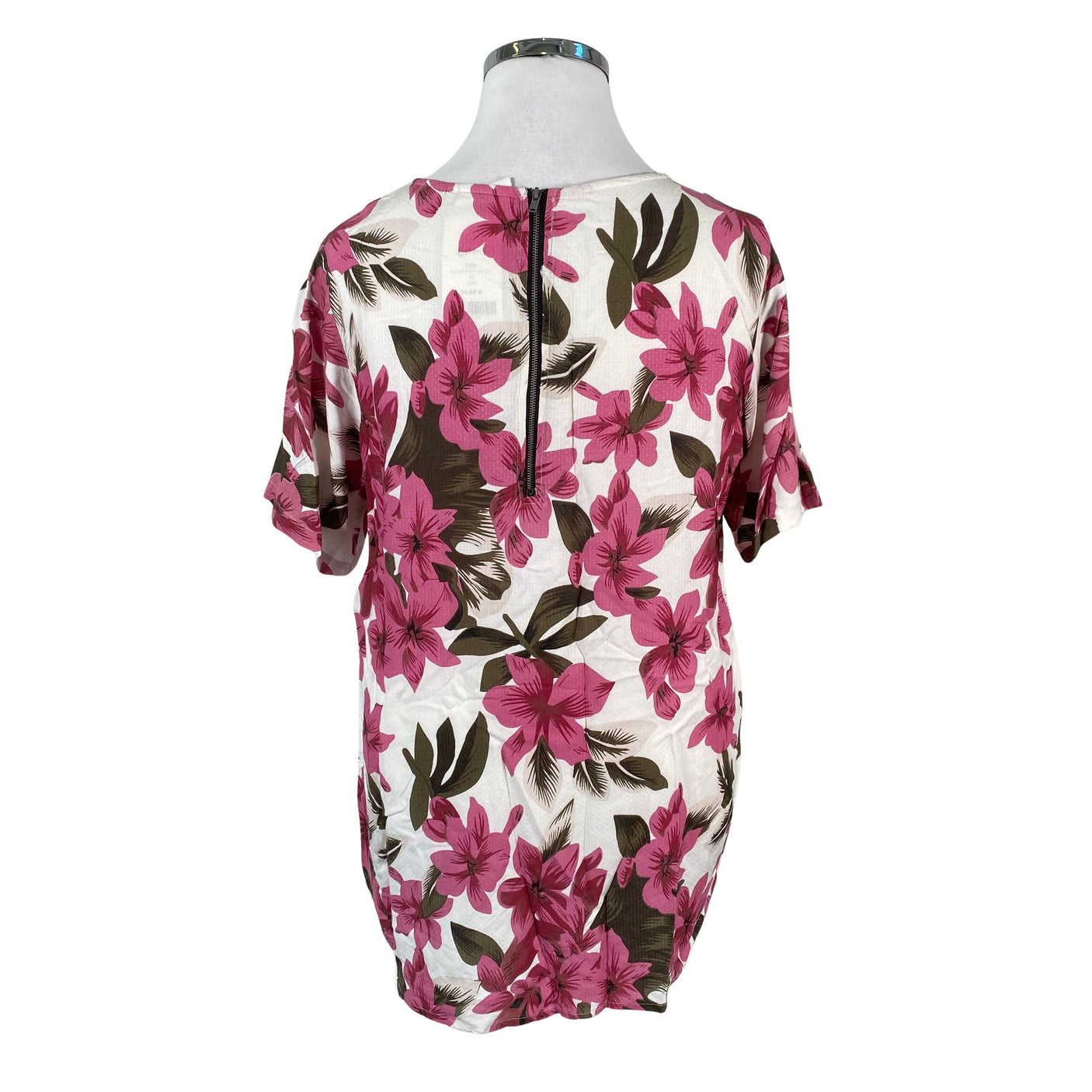 Unisex Zizzi - Short-sleeved blouse, size 46 - White (2)
