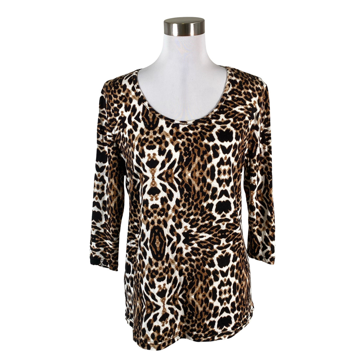Unisex Think Positive - Tricot shirt, size 40 - Brown (1)