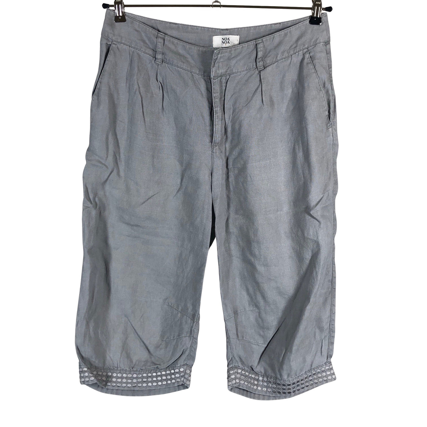 Unisex Noa Noa - Capri pants, size 40 - Gray (1)