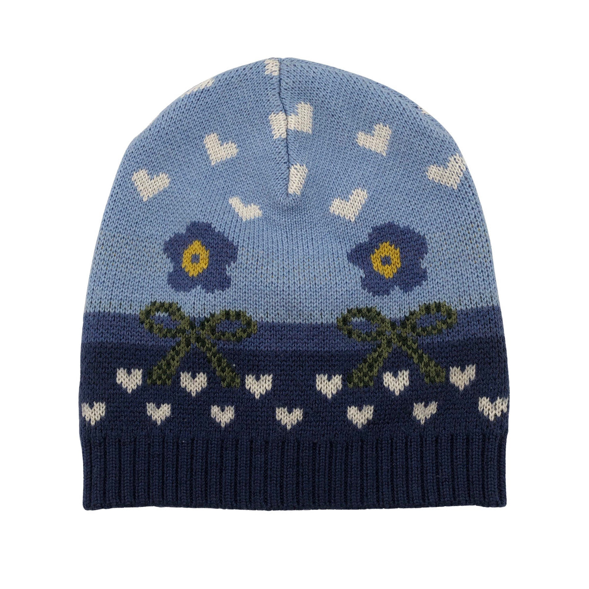 Unisex Monnalisa - Lightweight beanie, size 52 - 54 cm - Blue (1)