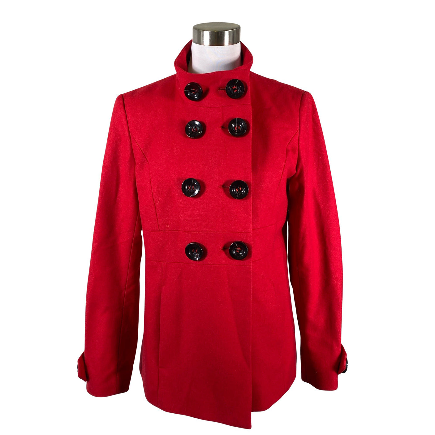 Unisex Marc Aurel - Wool coat, size 40 - Red (1)