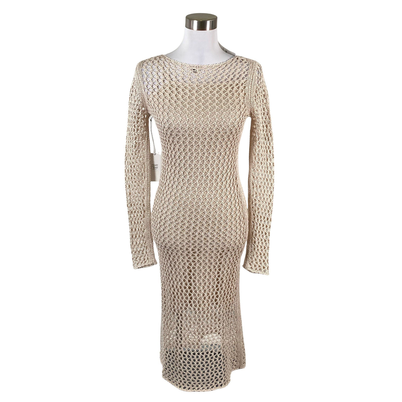 Unisex Margaret O'Leary - Knit dress, size 34 - Beige (1)