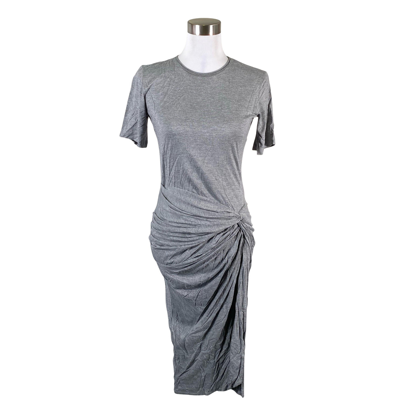 Unisex by Malene Birger - Tricot dress, size 36 - Gray (1)