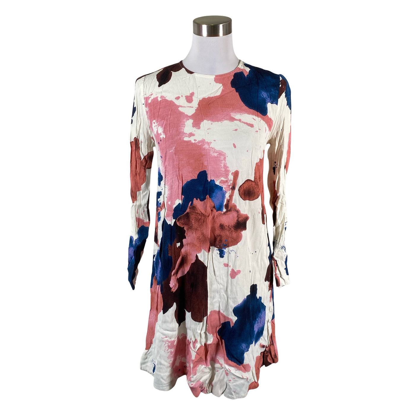 Unisex Samsoe&Samsoe - Schiffon dress, size 36 - White (1)