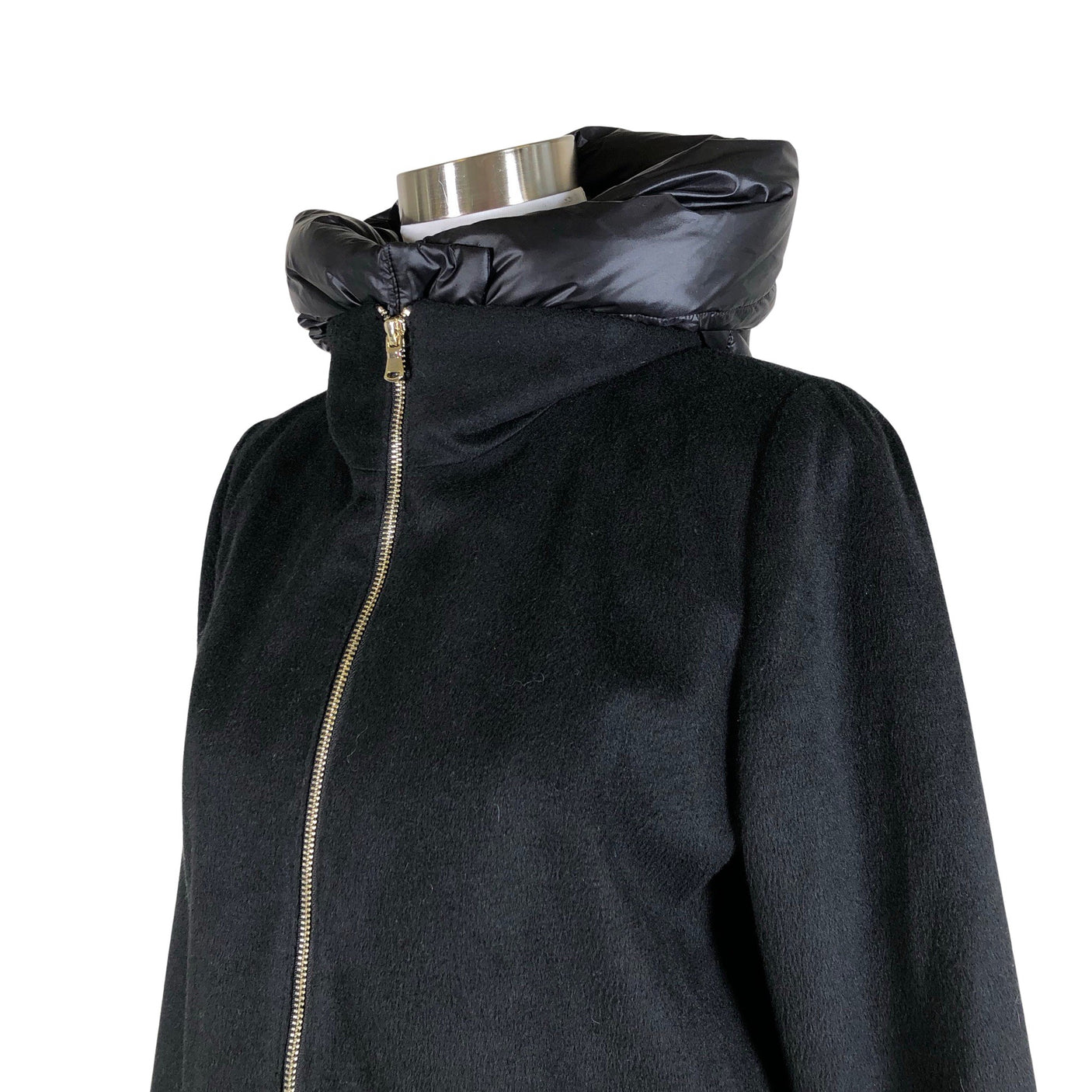 Unisex Emme Marella - Wool coat, size 36 - Black (3)