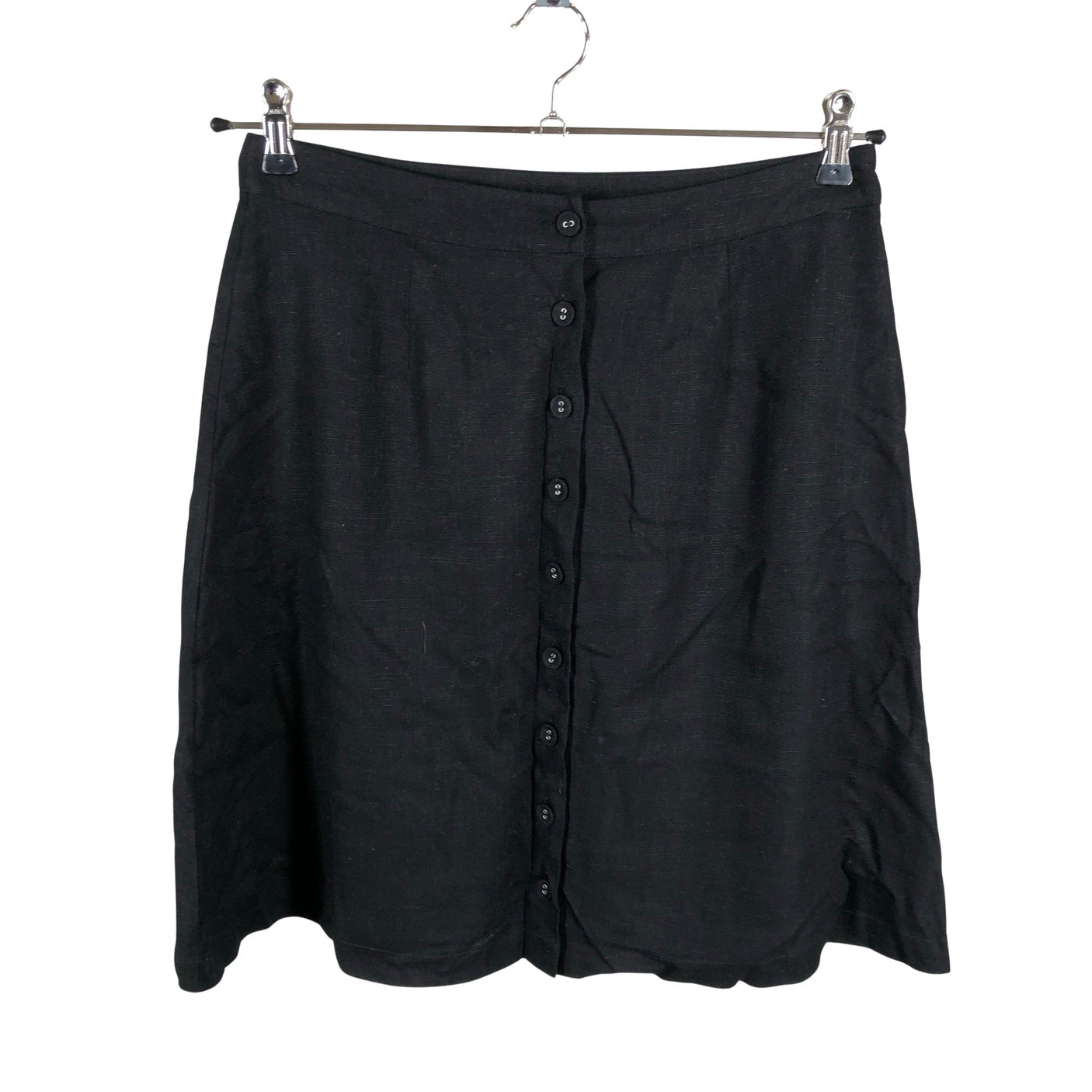 Unisex Selected - Fabric skirt, size 38 - Black (1)