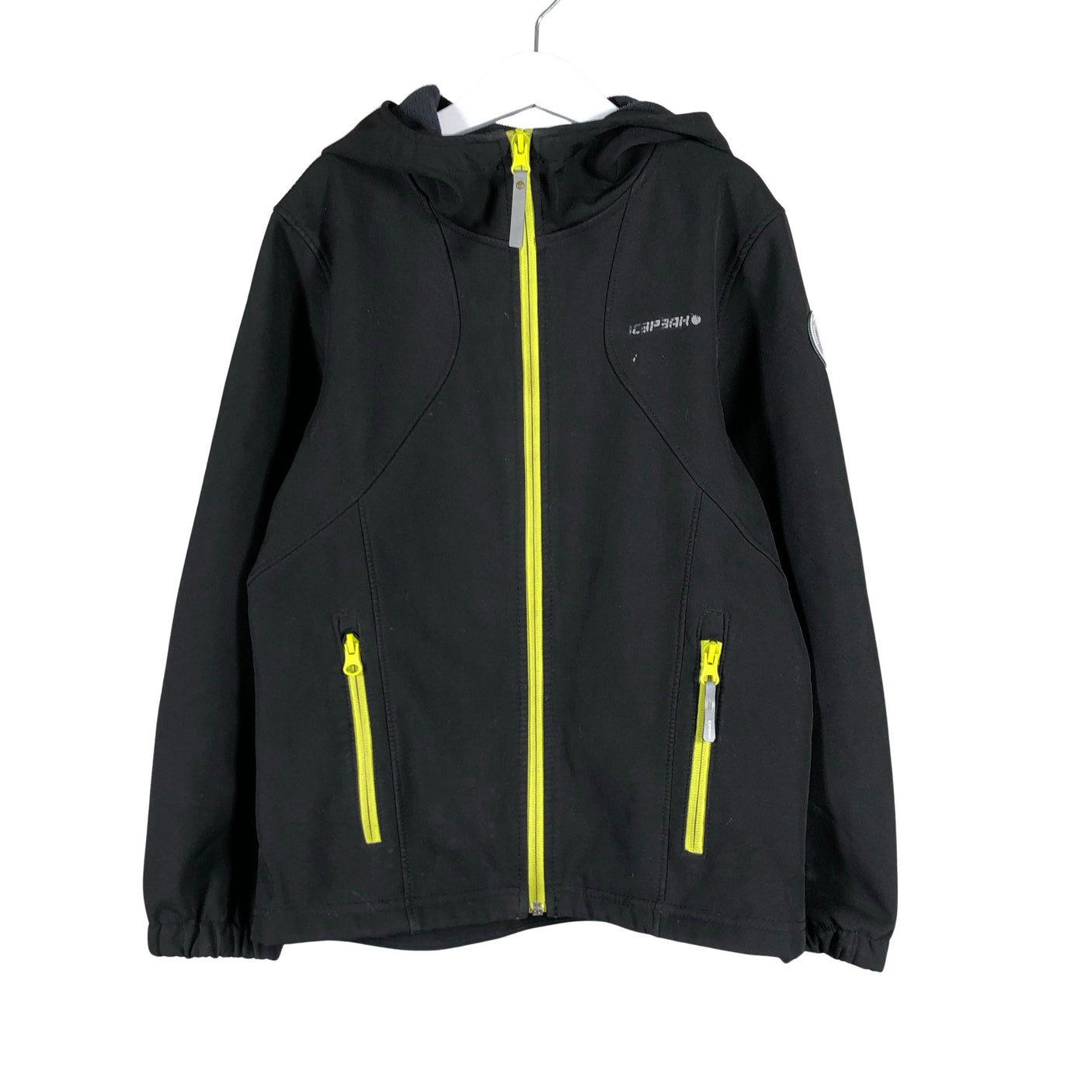 Unisex Icepeak - Soft shell jacket, size 134 - 140 - Black (1)