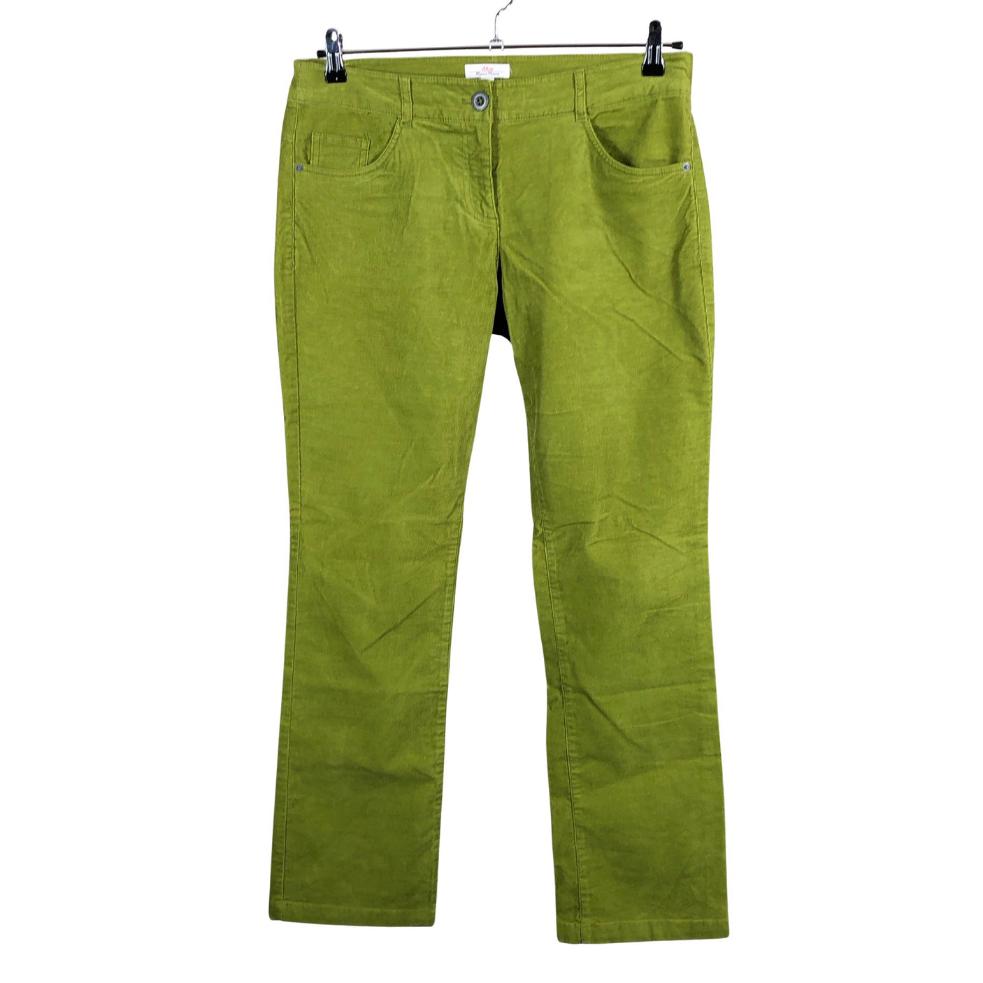 Unisex s.Oliver - Velvet pants, size 40 - Green (1)