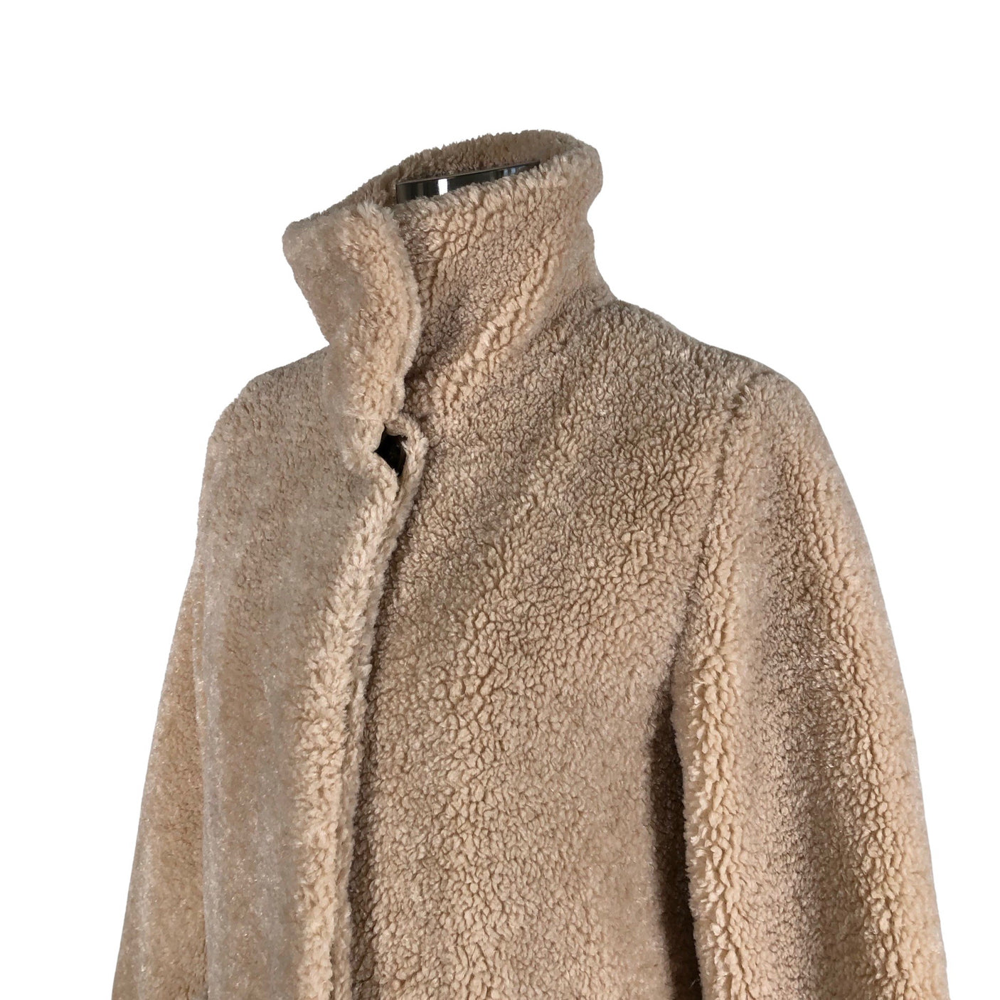 Unisex Hugo Boss - Faux fur coat, size 32 - Beige (3)