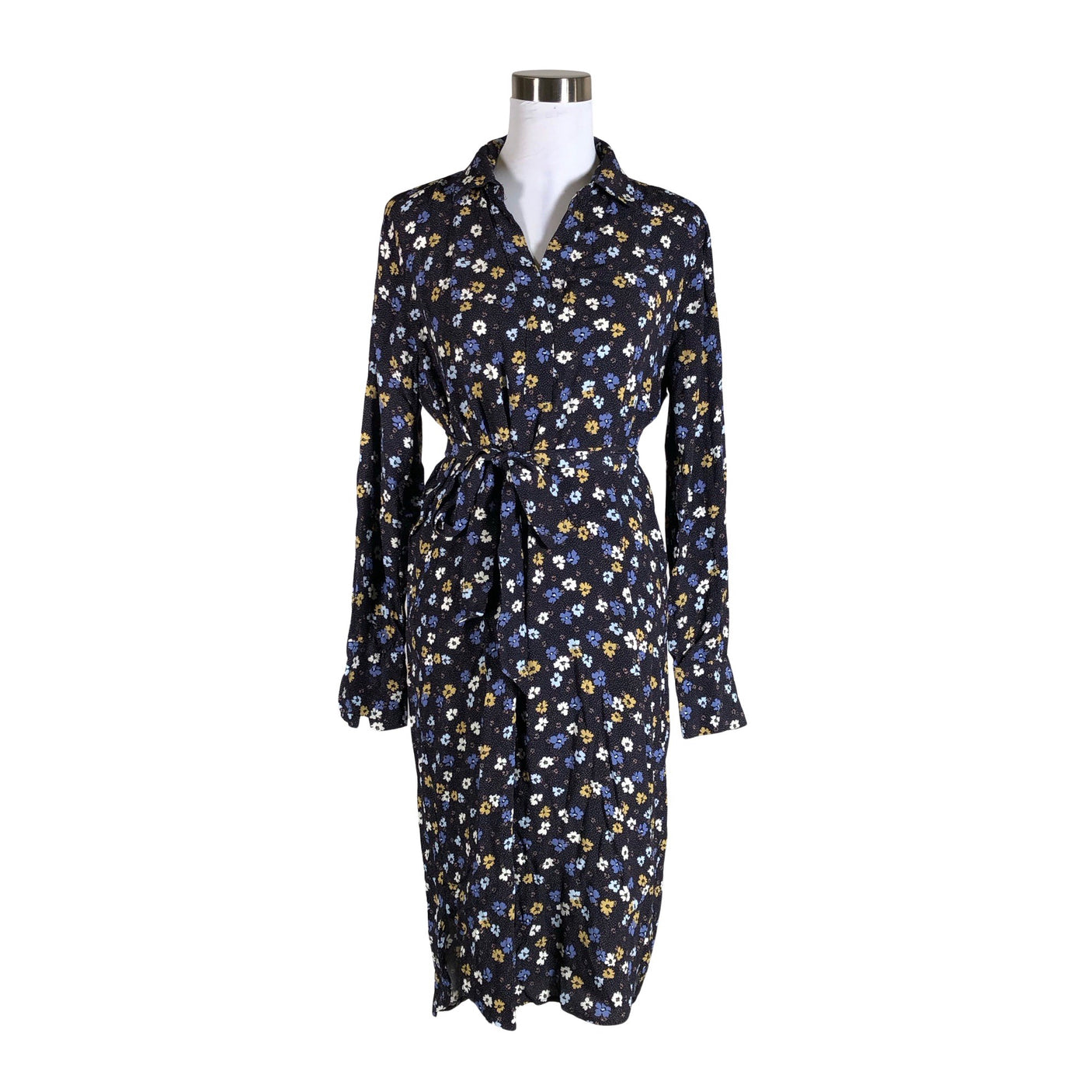 Unisex Saint Tropez - Schiffon dress, size 38 - Blue (1)