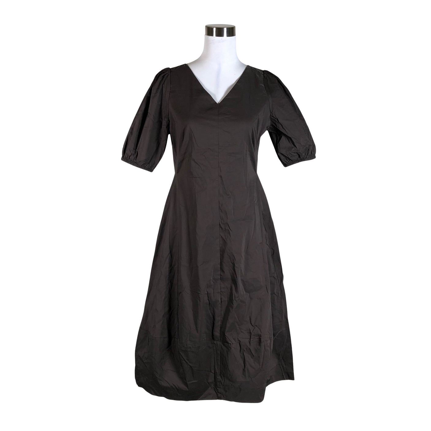Unisex Culture - Schiffon dress, size 36 - Brown (1)