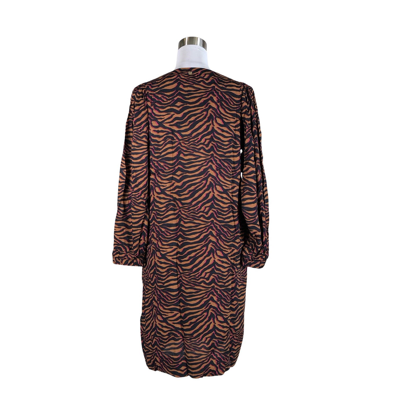 Unisex Mos Mosh - Schiffon dress, size 34 - Brown (2)