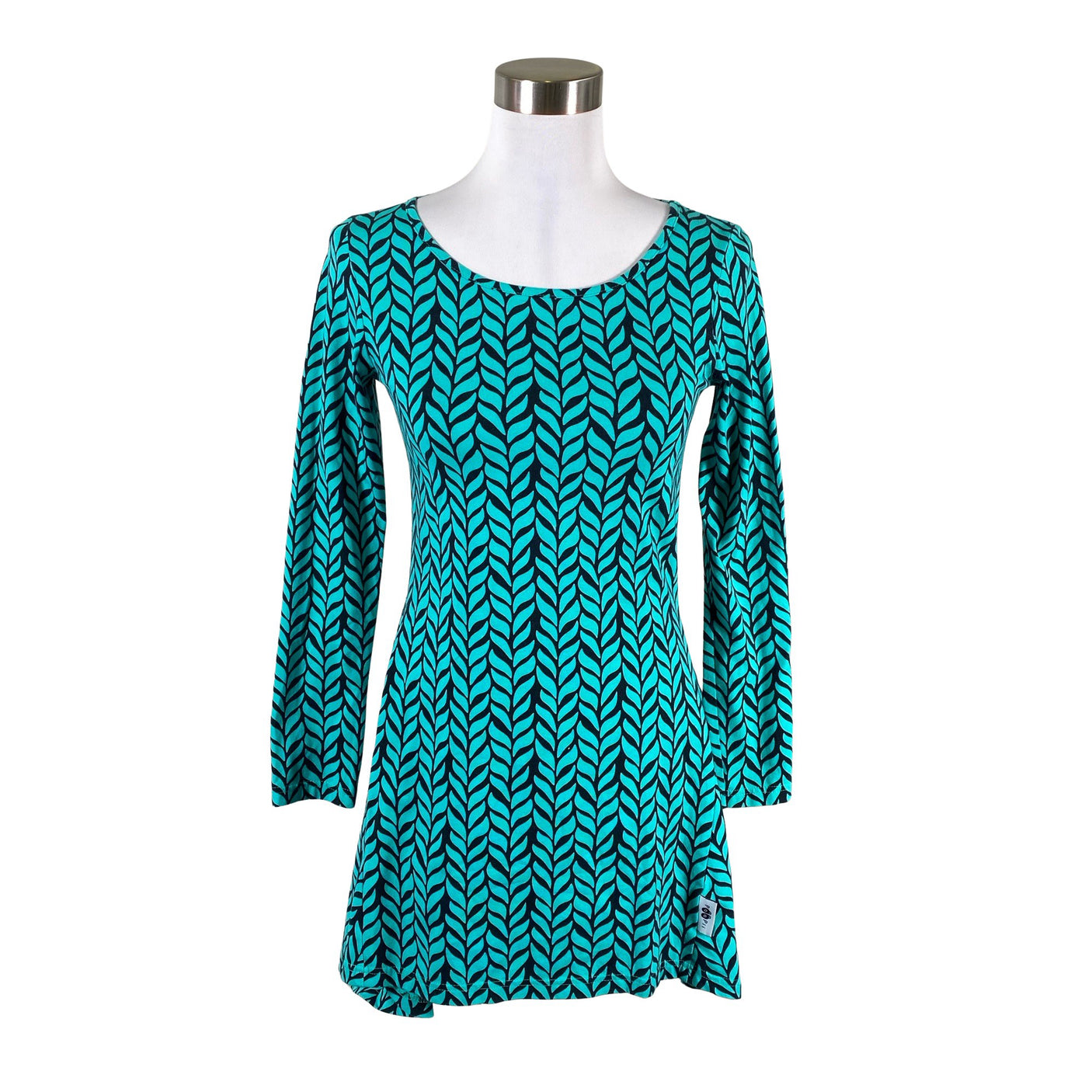 Unisex PaaPii - Tricot tunic, size 34 - Green (1)