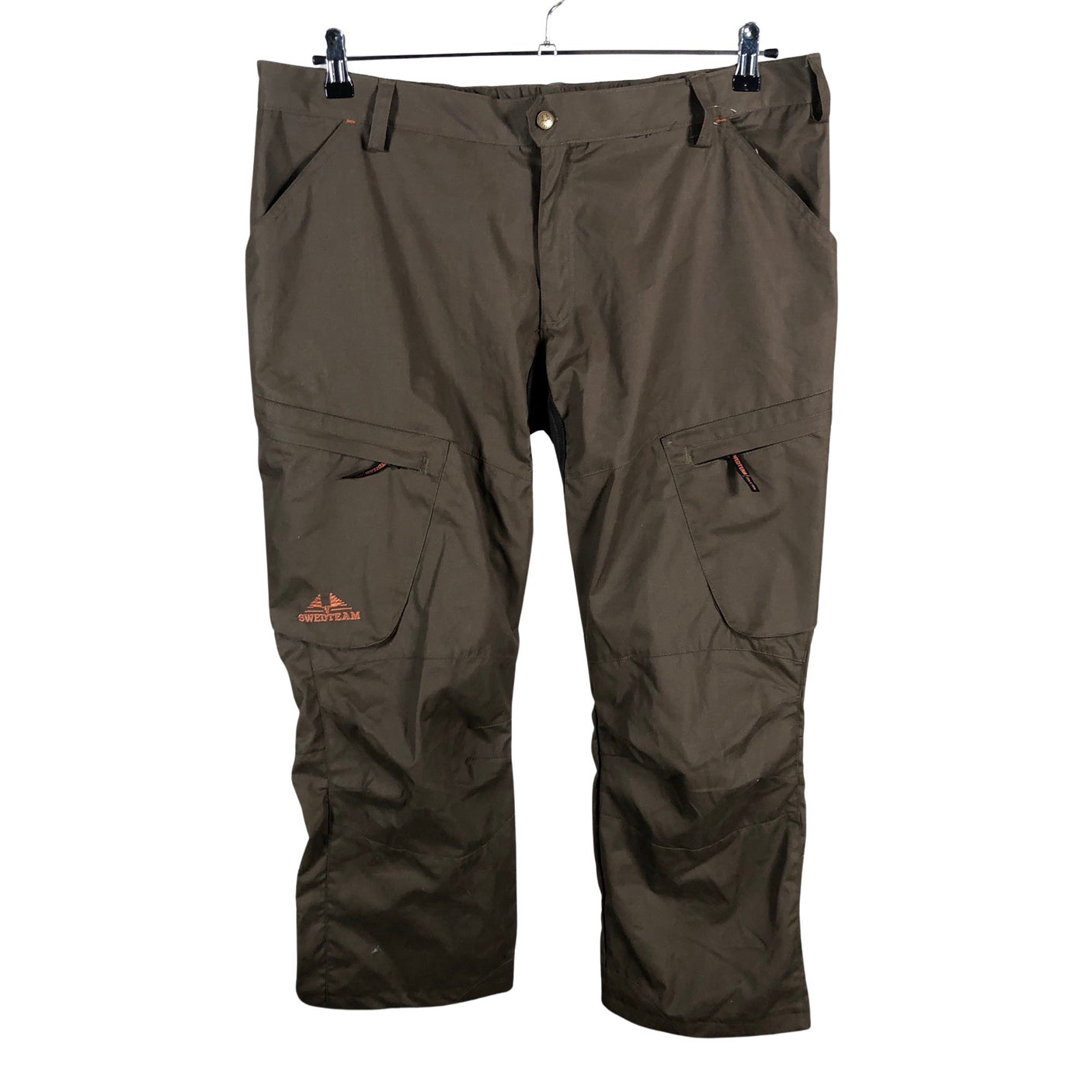 Unisex Swedteam - Sports capri pants, size XXXL - Brown (1)