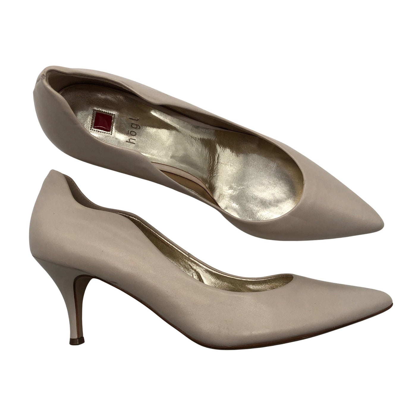 Unisex Högl - High heels, size 39 - Beige (1)