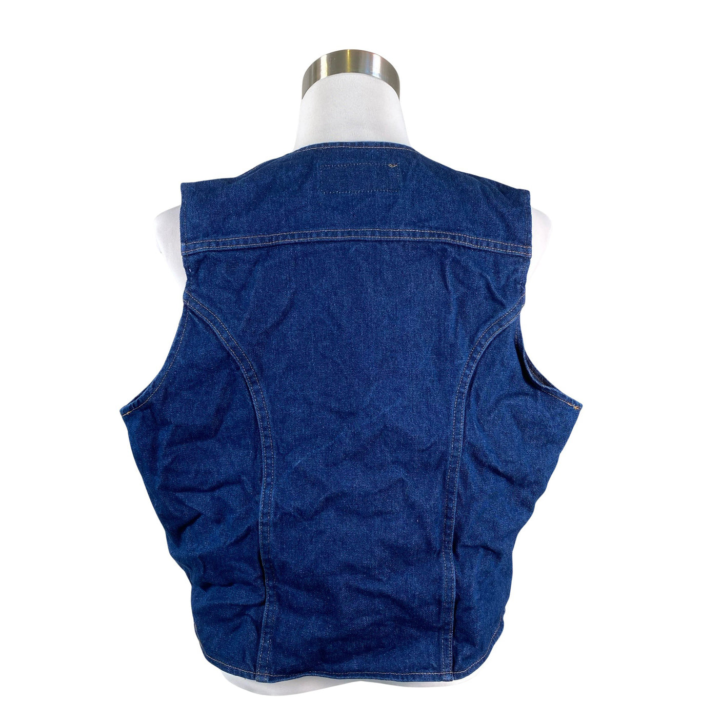 Unisex Wrangler - Denim vest, size XL - Blue (2)