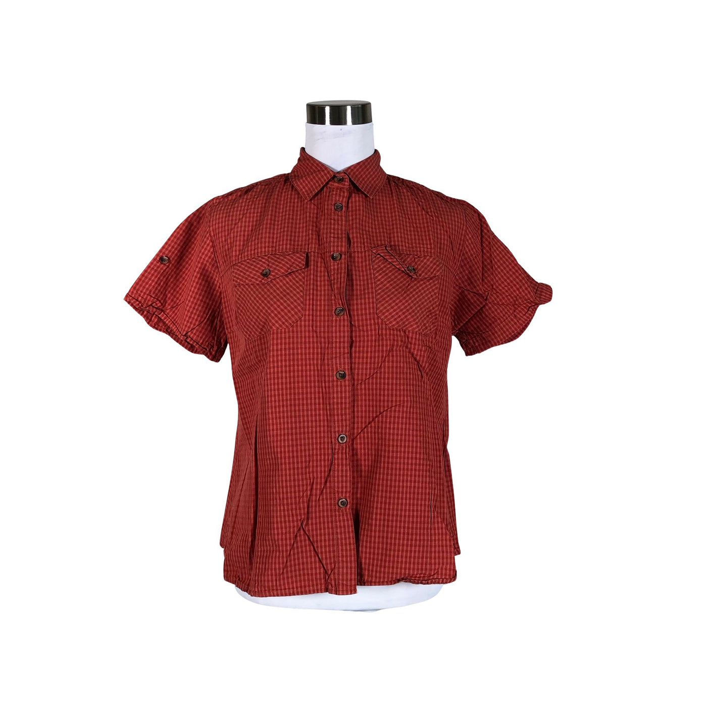 Unisex Sasta - Collared shirt, size 40 - Red (1)