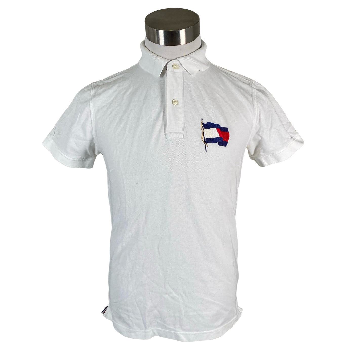 Unisex Tommy Hilfiger - Polo shirt, size M - White (1)