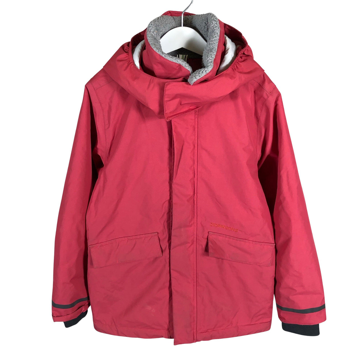 Unisex Didriksons - Winter jacket, size 128 - 134 - Pink (1)