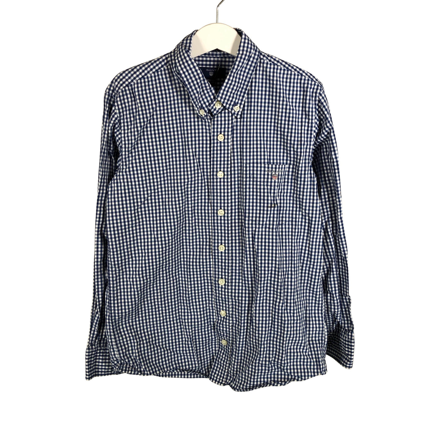Unisex Gant - Collared shirt, size 134 - 140 - Blue (1)