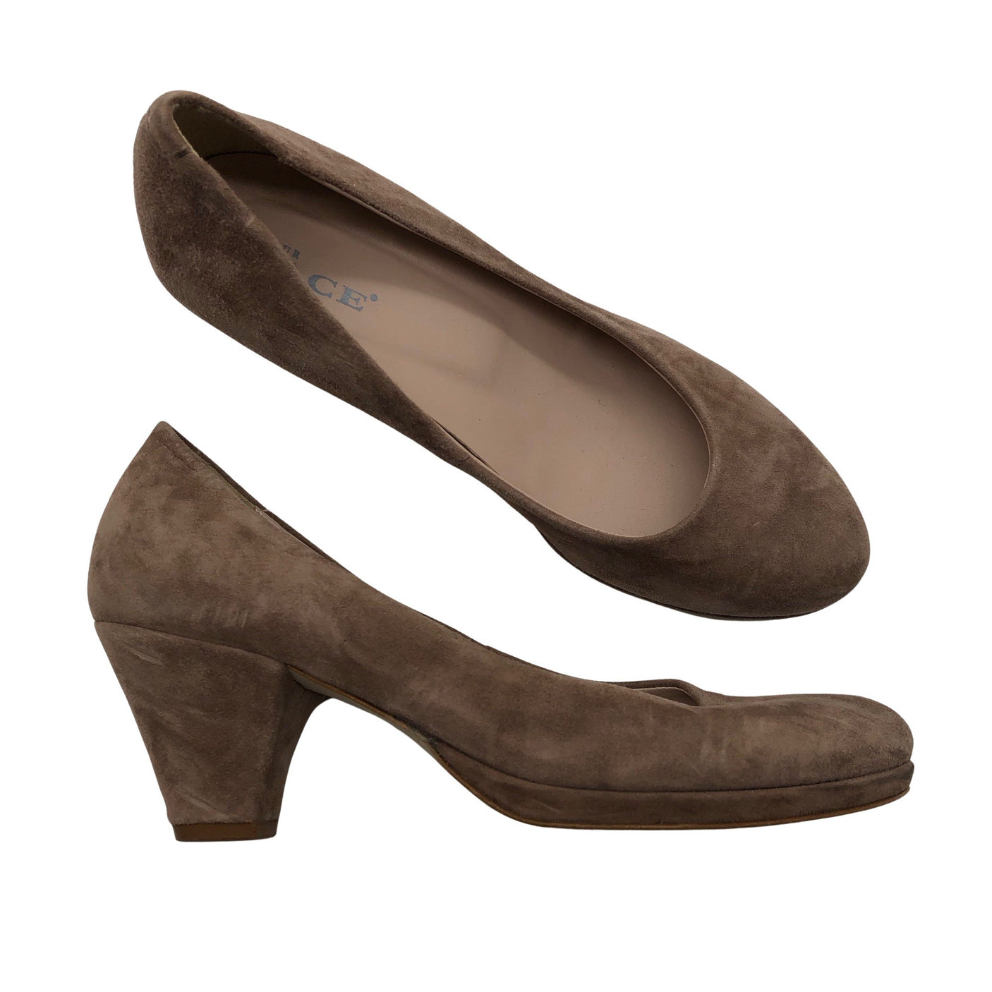 Unisex Your Face - High heels, size 36 - Brown (1)