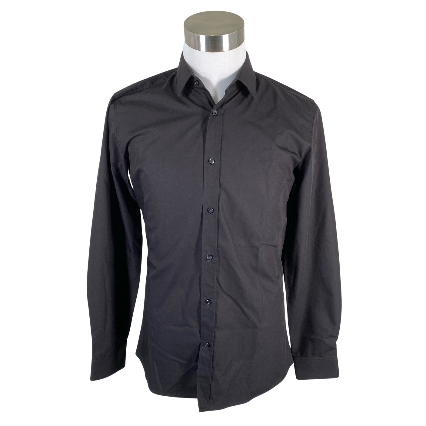 Unisex Hugo Boss - Collared shirt, size S - Black (1)