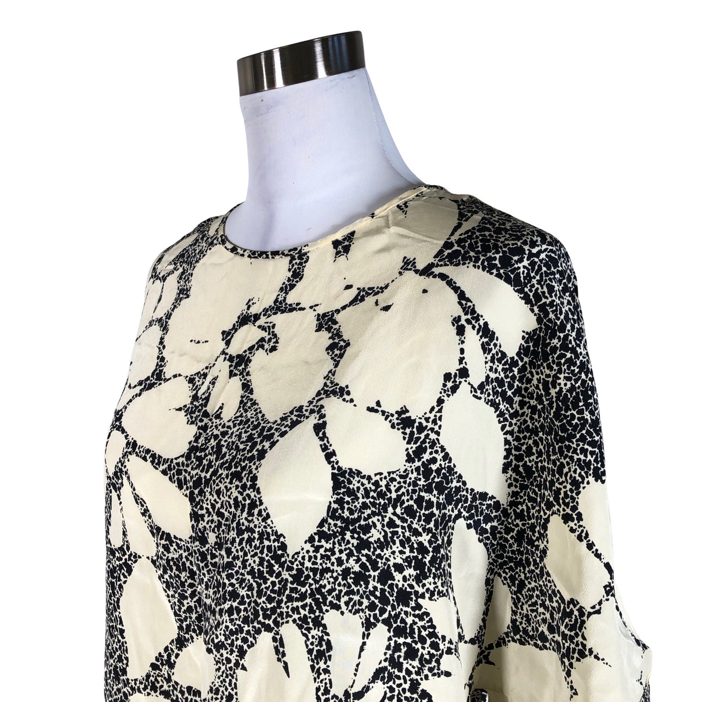 Unisex by Malene Birger - Short-sleeved blouse, size 38 - Beige (3)