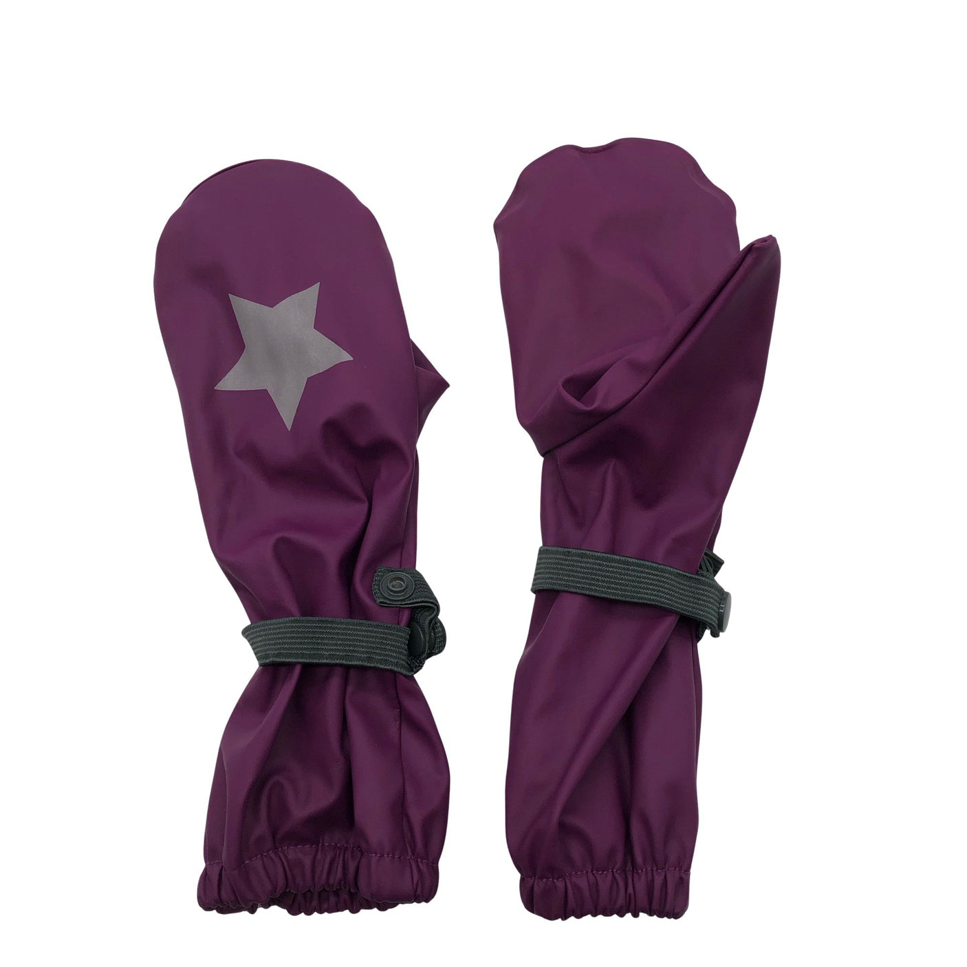 Unisex HC Kids wear - Rain mittens, size 3 - 4 vuotta - Violet (1)
