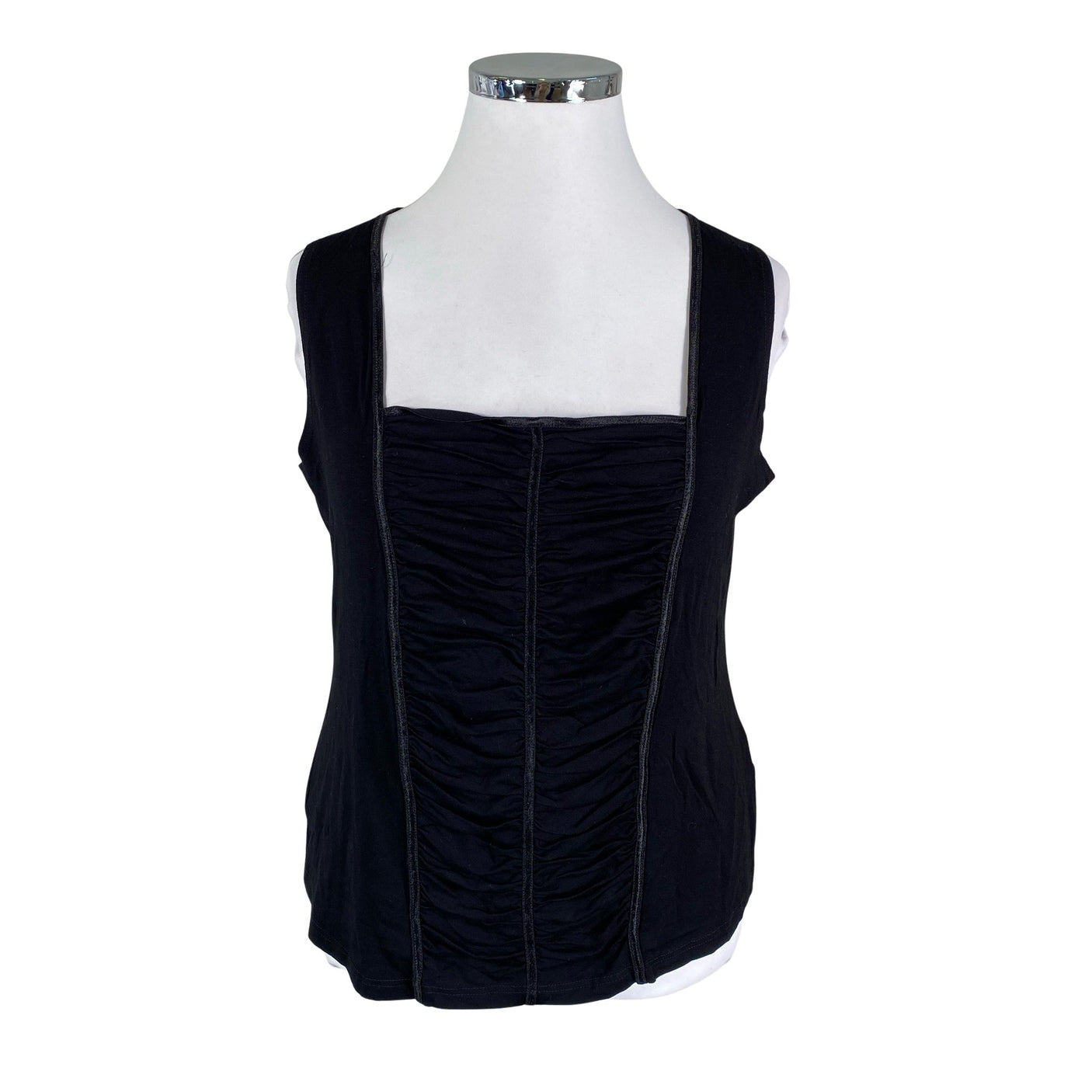 Unisex 2-Biz - Tricot tank top, size 44 - Black (1)