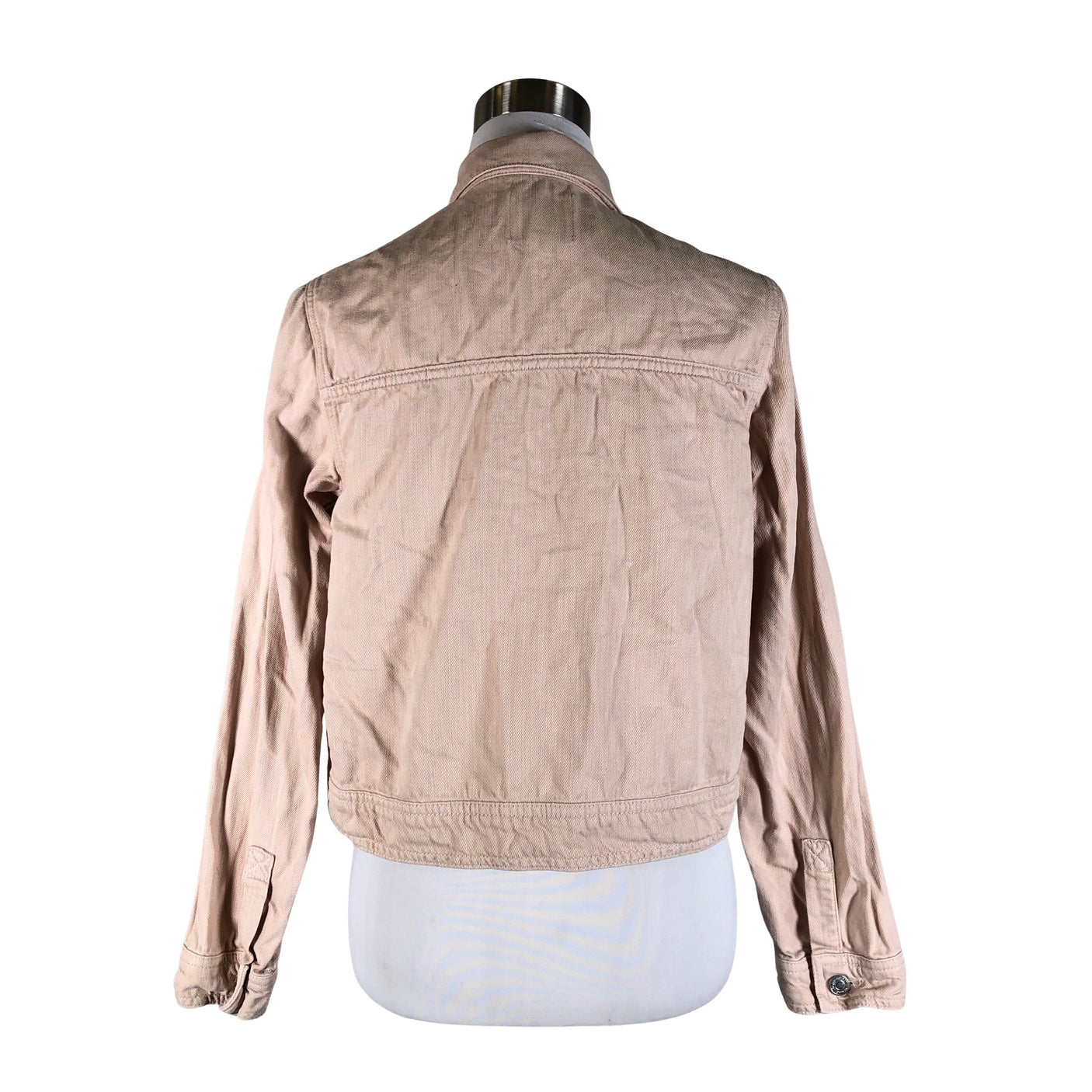 Unisex Selected - Denim jacket, size 38 - Beige (2)